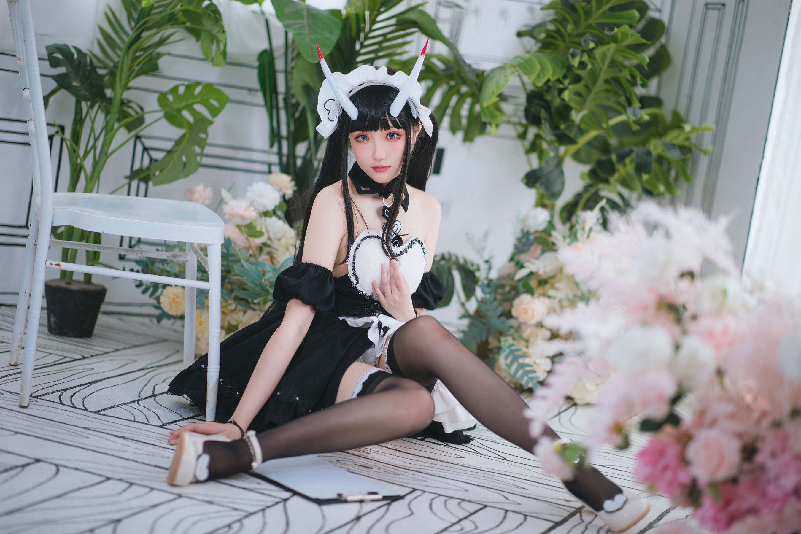 [福利COS] Coser瓜希酱福利 - 能代女仆