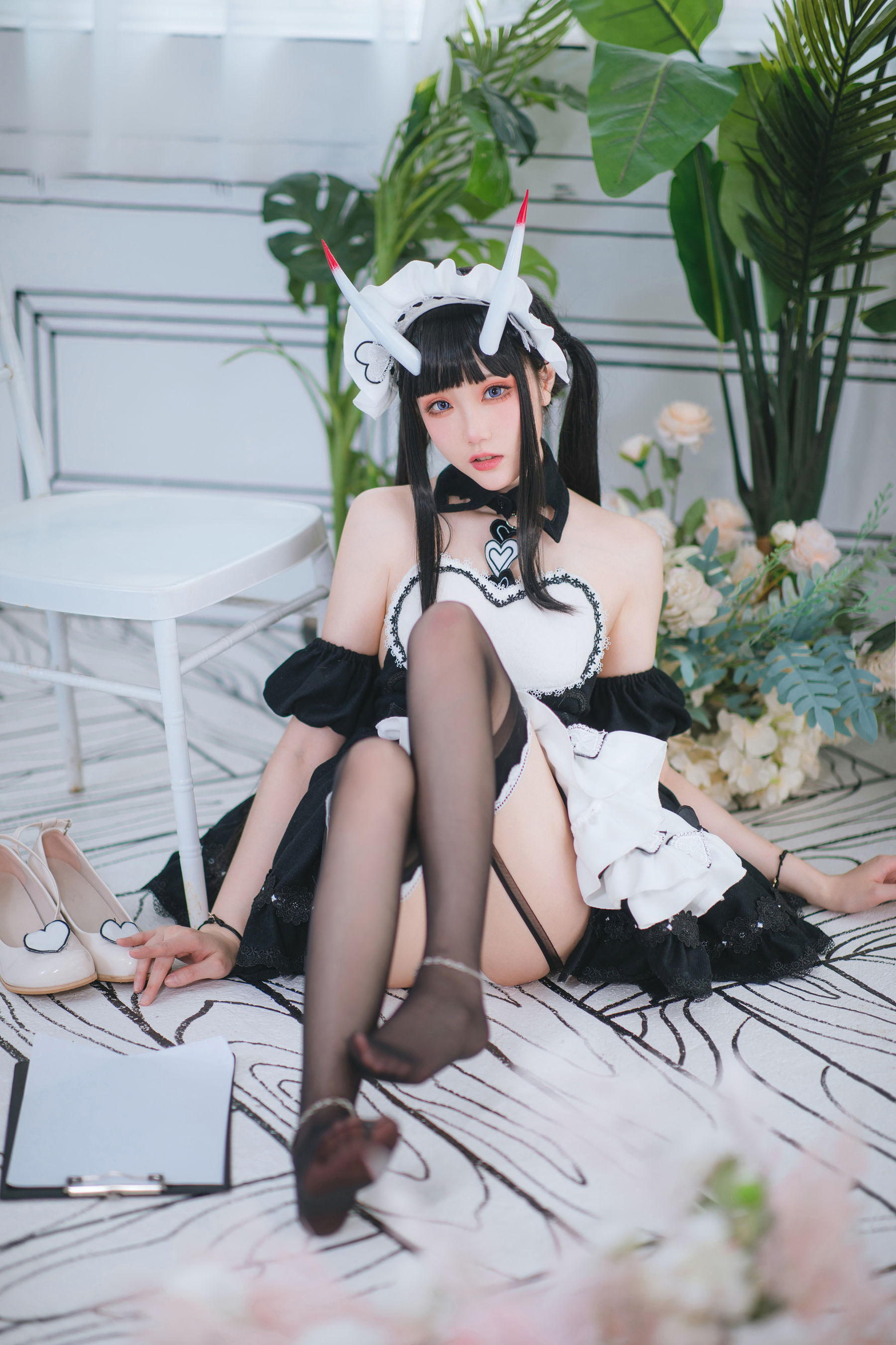 [福利COS] Coser瓜希酱福利 - 能代女仆