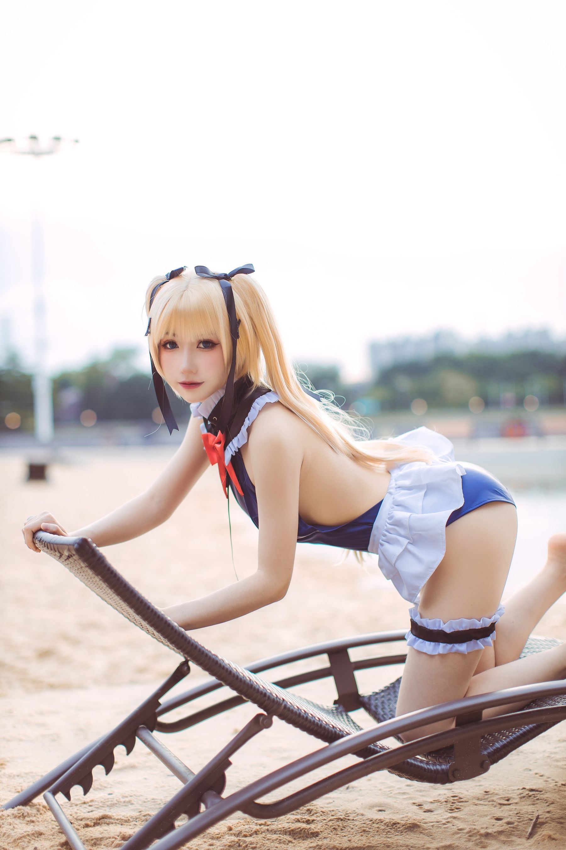 [福利COS] Coser衣衣 - 玛丽萝丝泳装