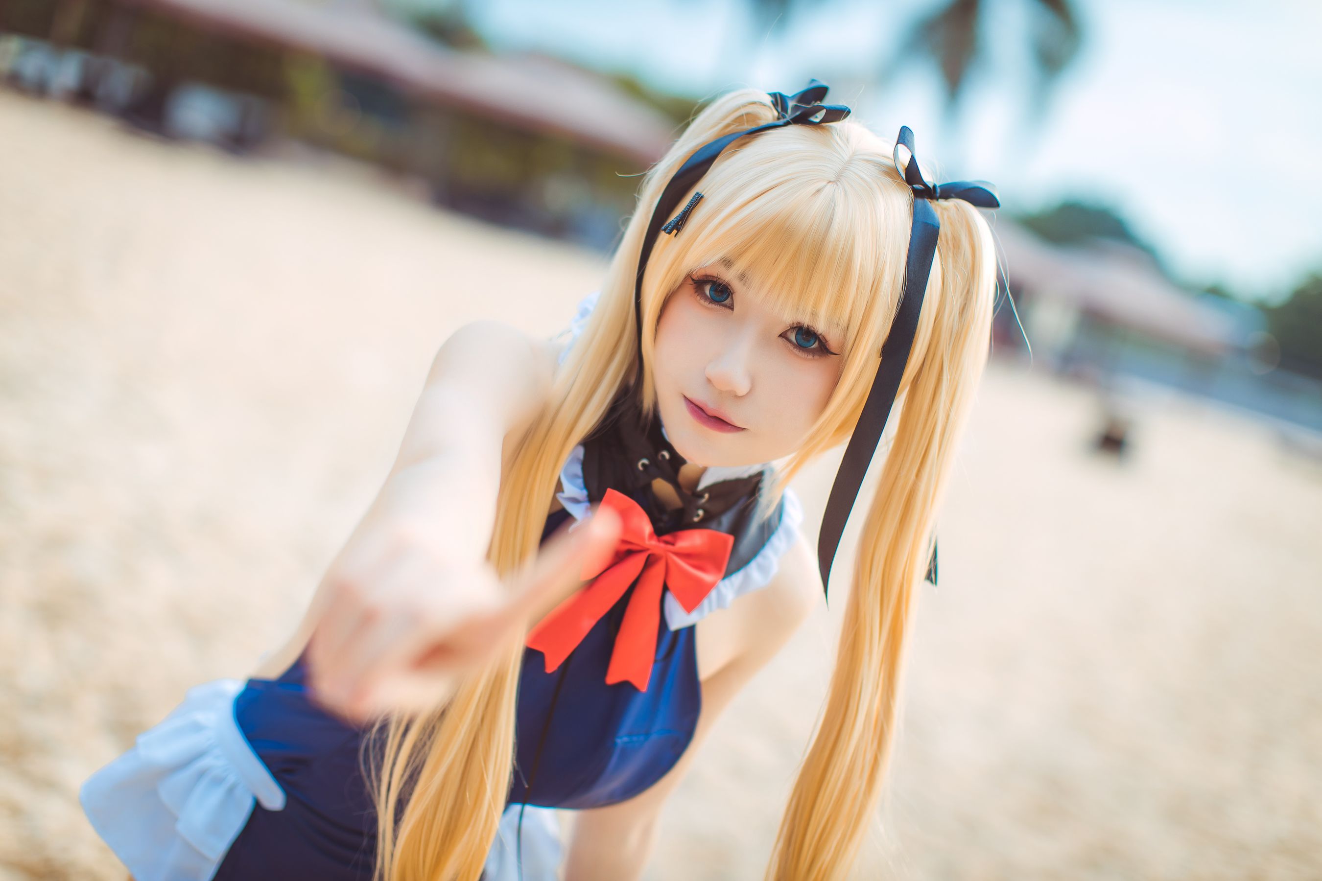 [福利COS] Coser衣衣 - 玛丽萝丝泳装