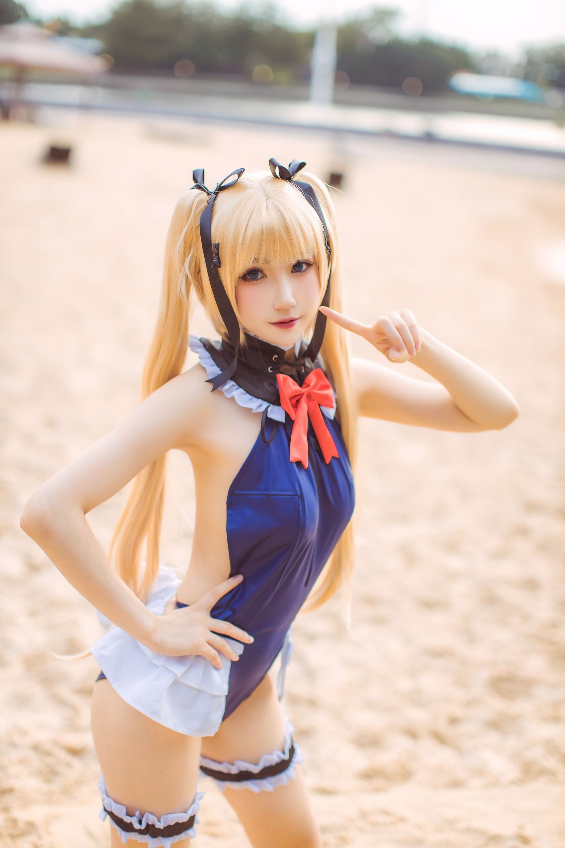 [福利COS] Coser衣衣 - 玛丽萝丝泳装