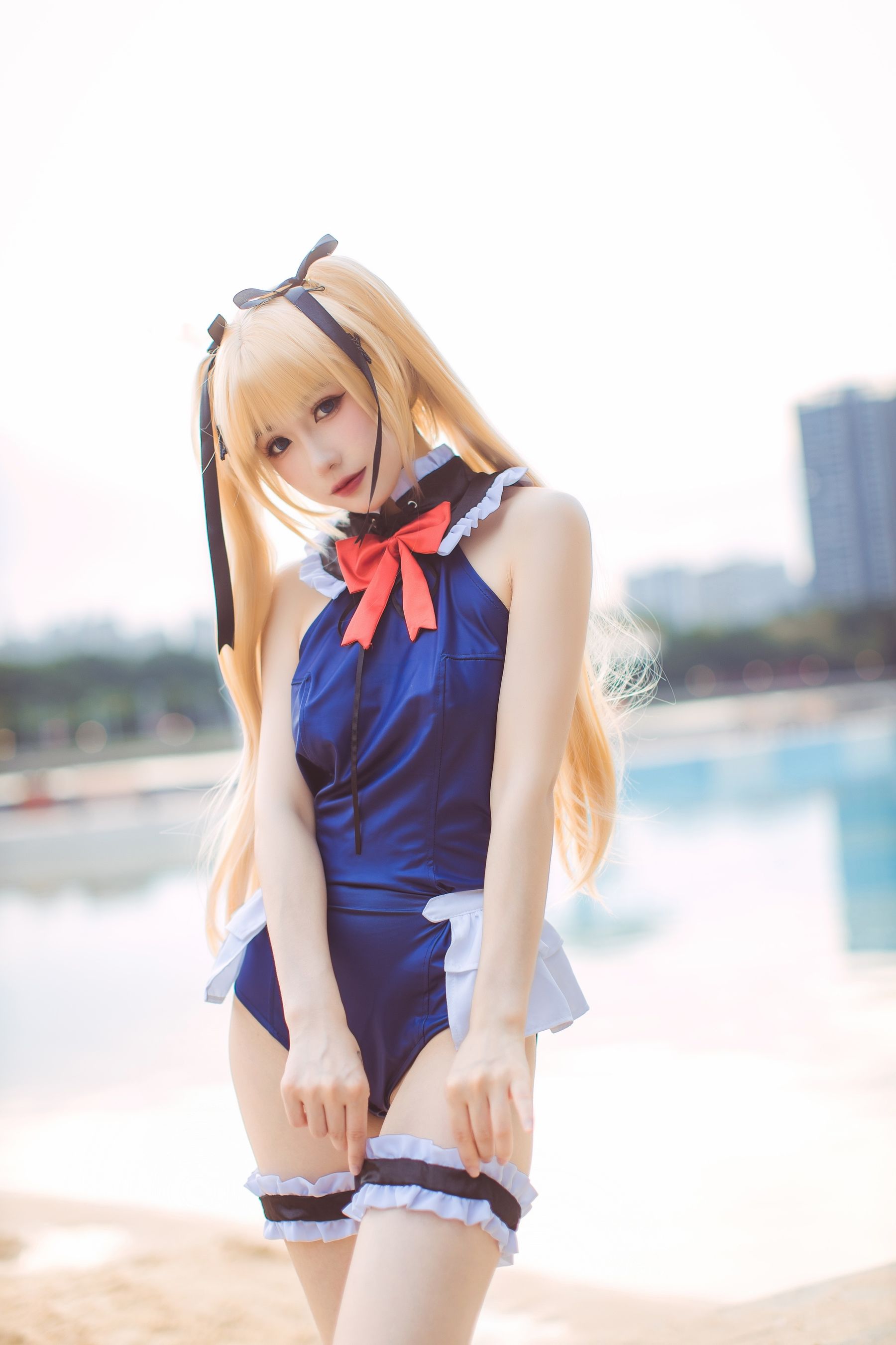 [福利COS] Coser衣衣 - 玛丽萝丝泳装