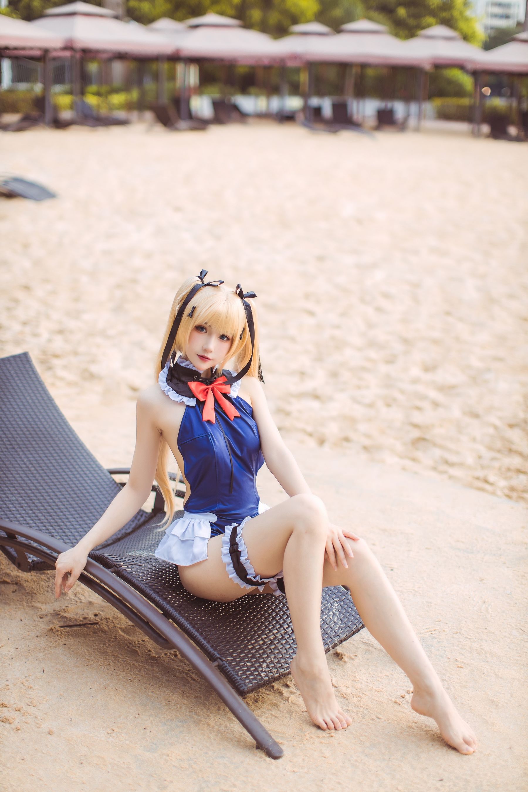 [福利COS] Coser衣衣 - 玛丽萝丝泳装