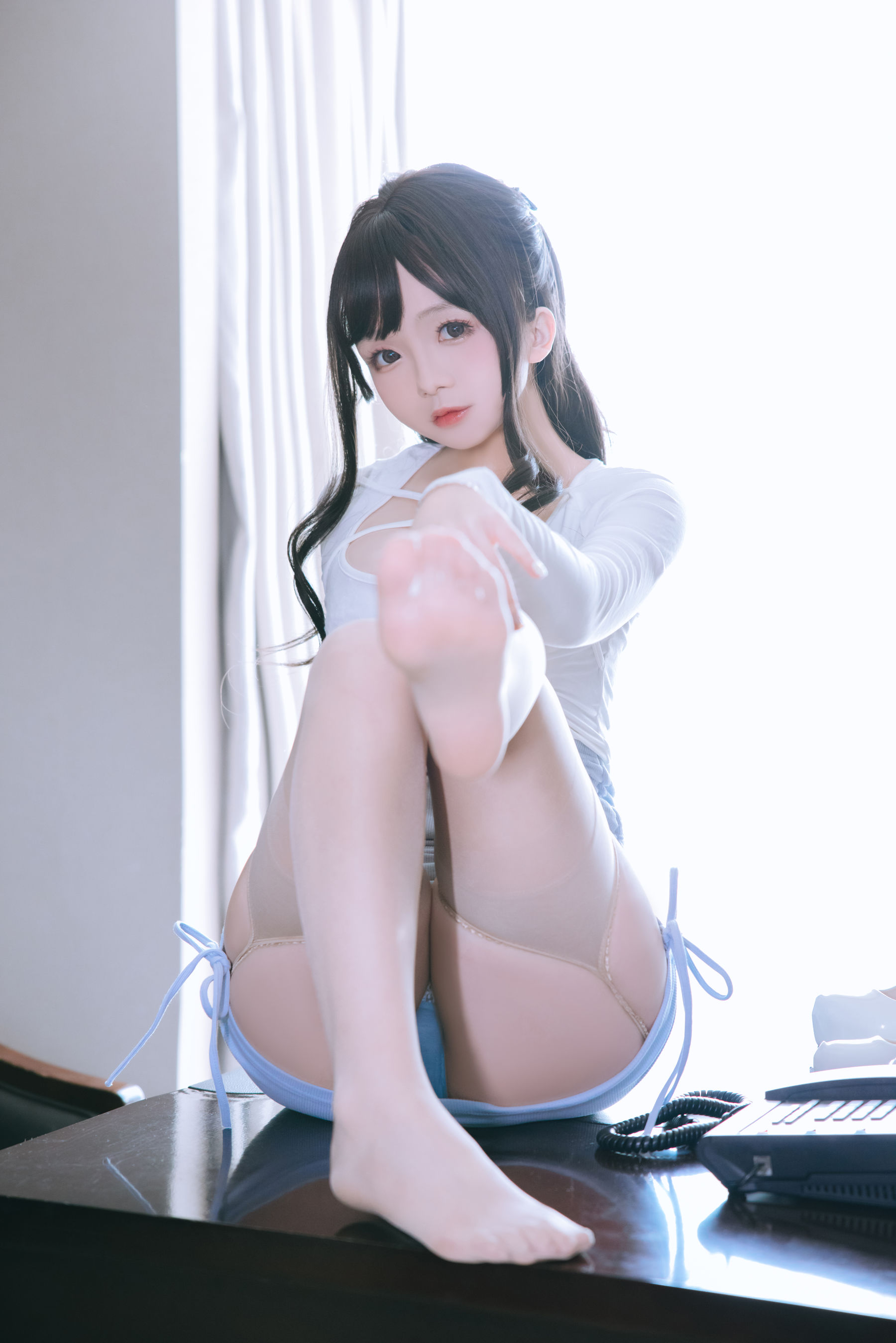 [福利COS] Cosplay日奈娇 - 包臀裙秘书