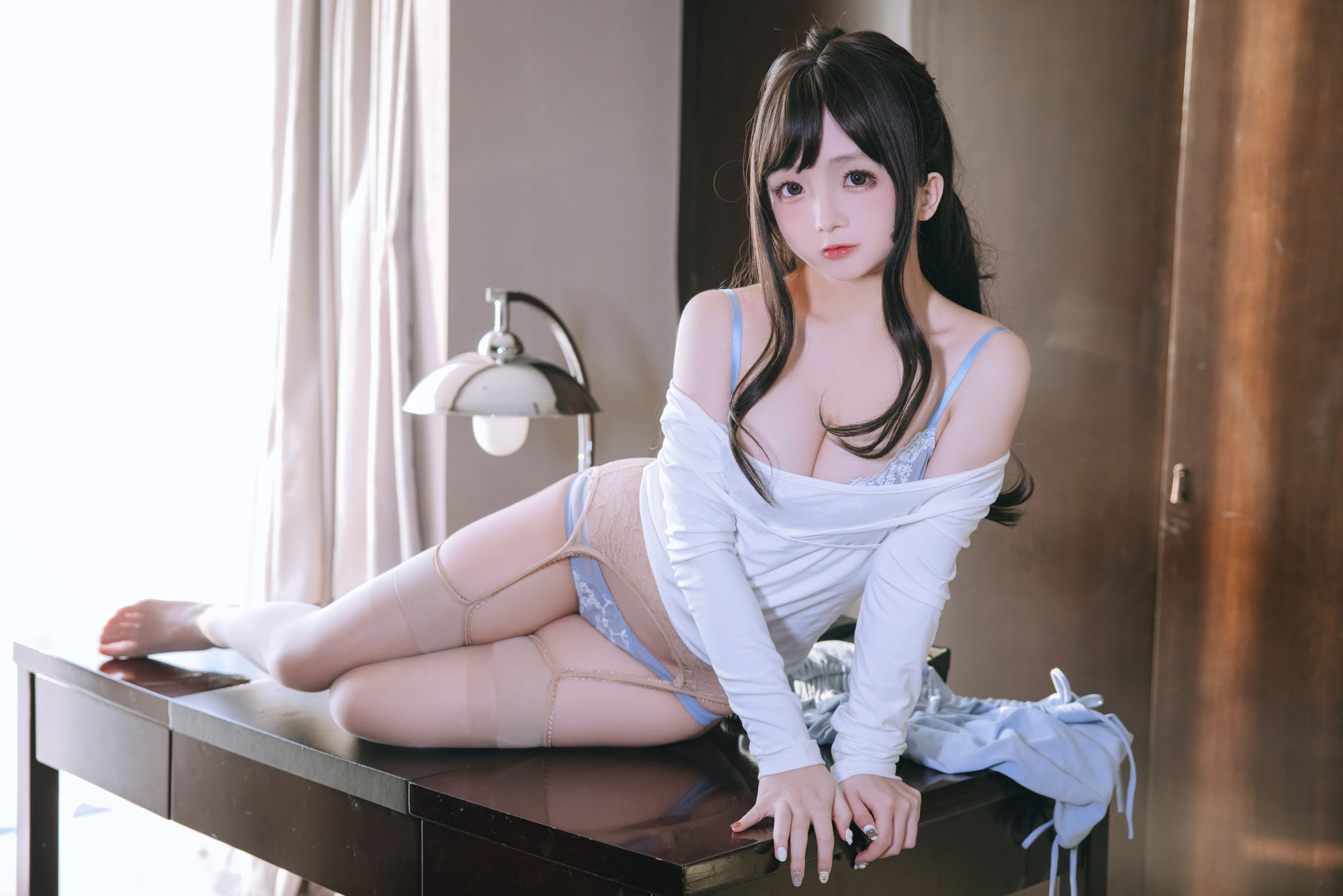 [福利COS] Cosplay日奈娇 - 包臀裙秘书