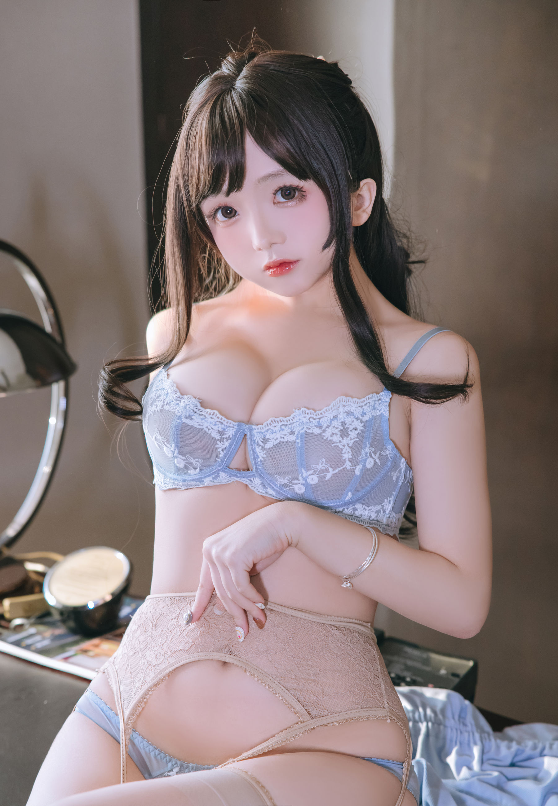 [福利COS] Cosplay日奈娇 - 包臀裙秘书