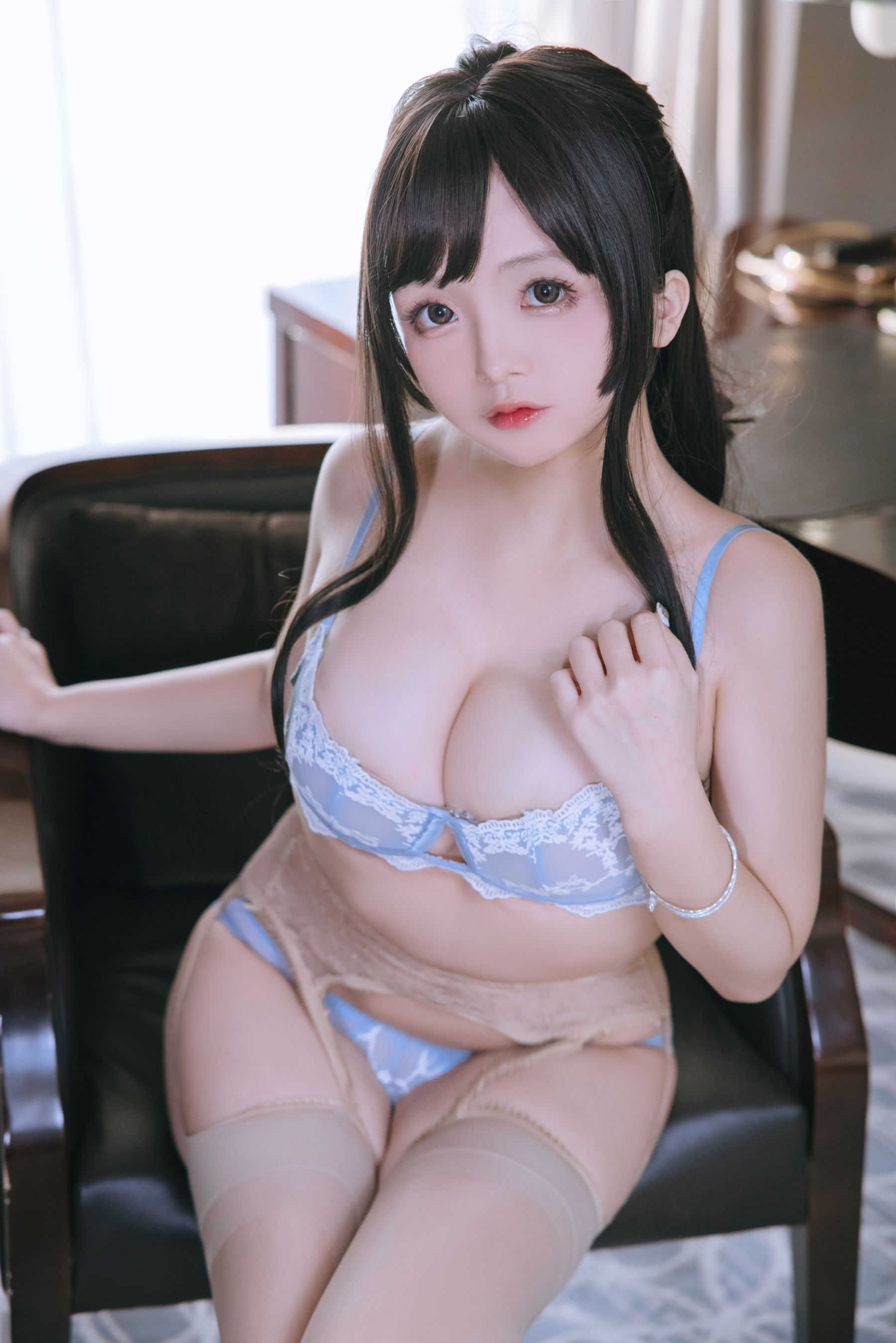 [福利COS] Cosplay日奈娇 - 包臀裙秘书