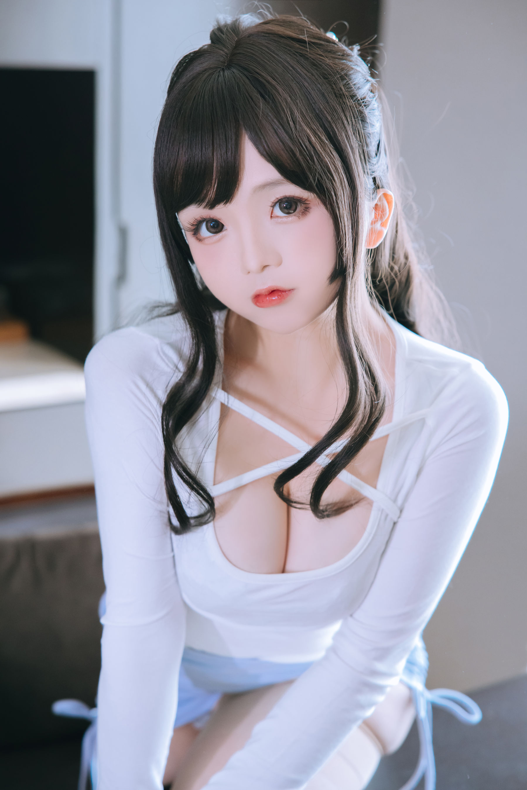 [福利COS] Cosplay日奈娇 - 包臀裙秘书
