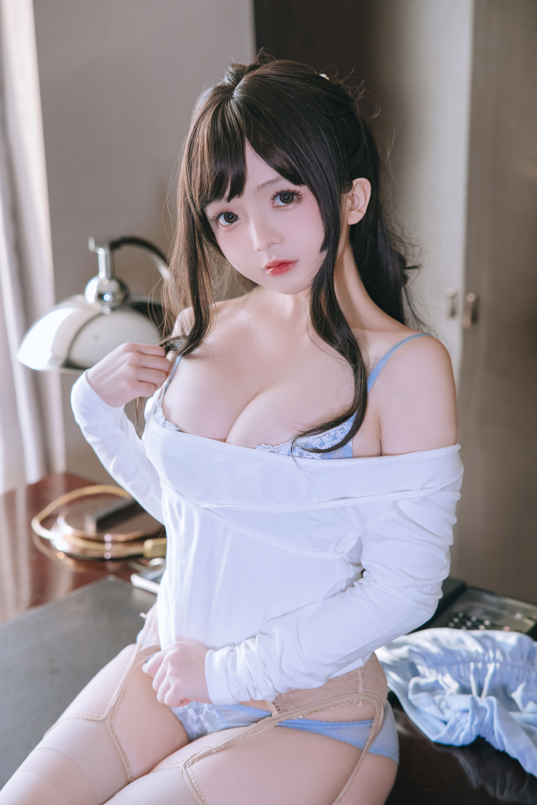 [福利COS] Cosplay日奈娇 - 包臀裙秘书