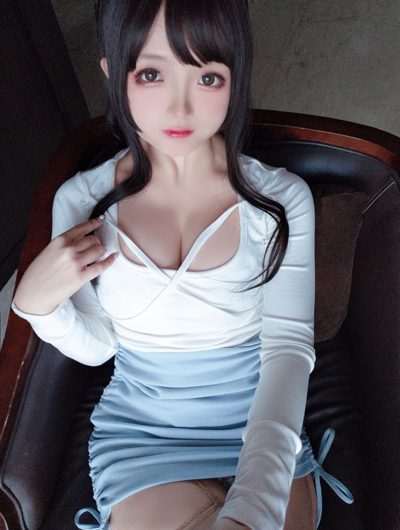 [福利COS] Cosplay日奈娇 - 包臀裙秘书