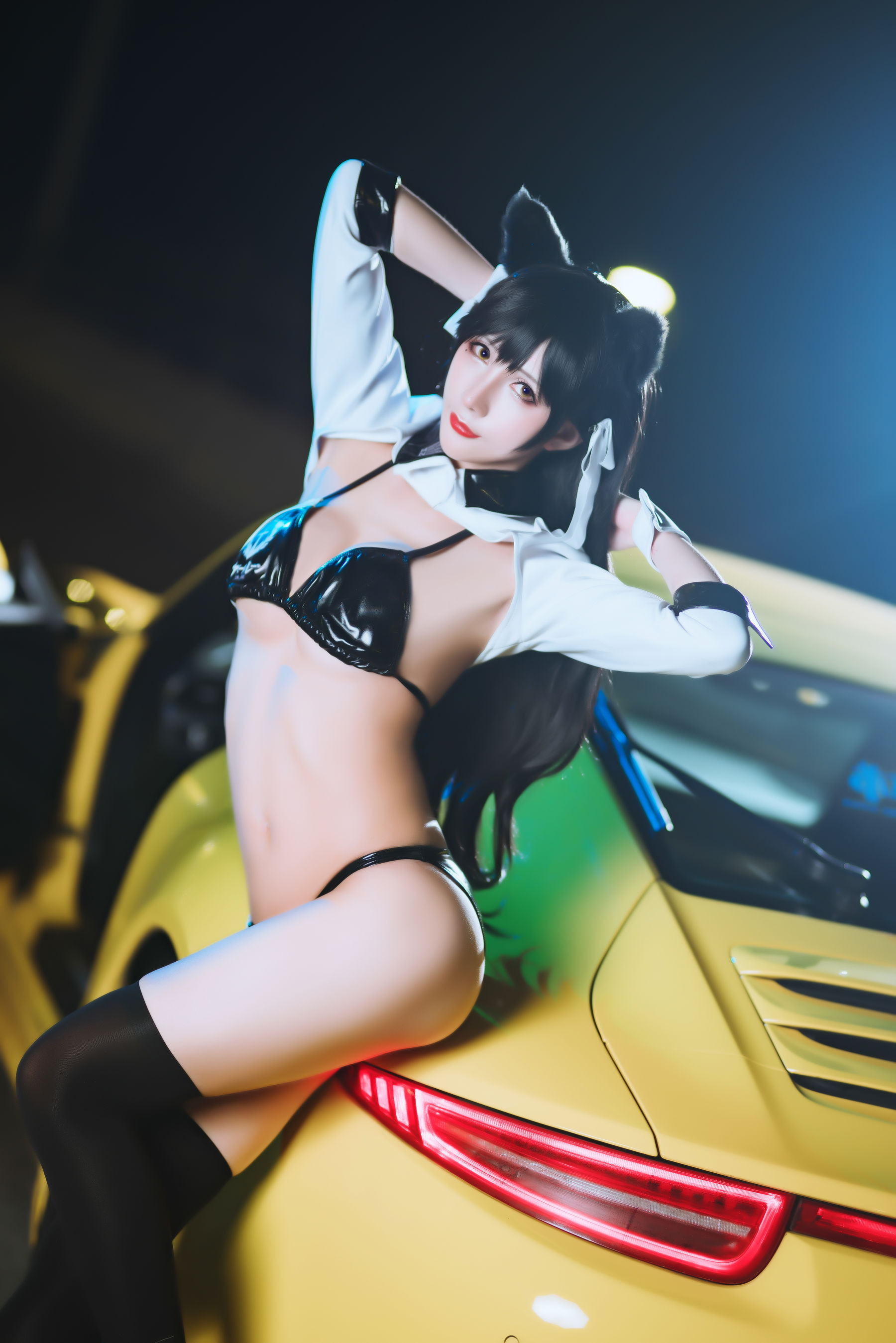 [福利COS] masaki雅祈 - 碧蓝航线 赛车爱宕