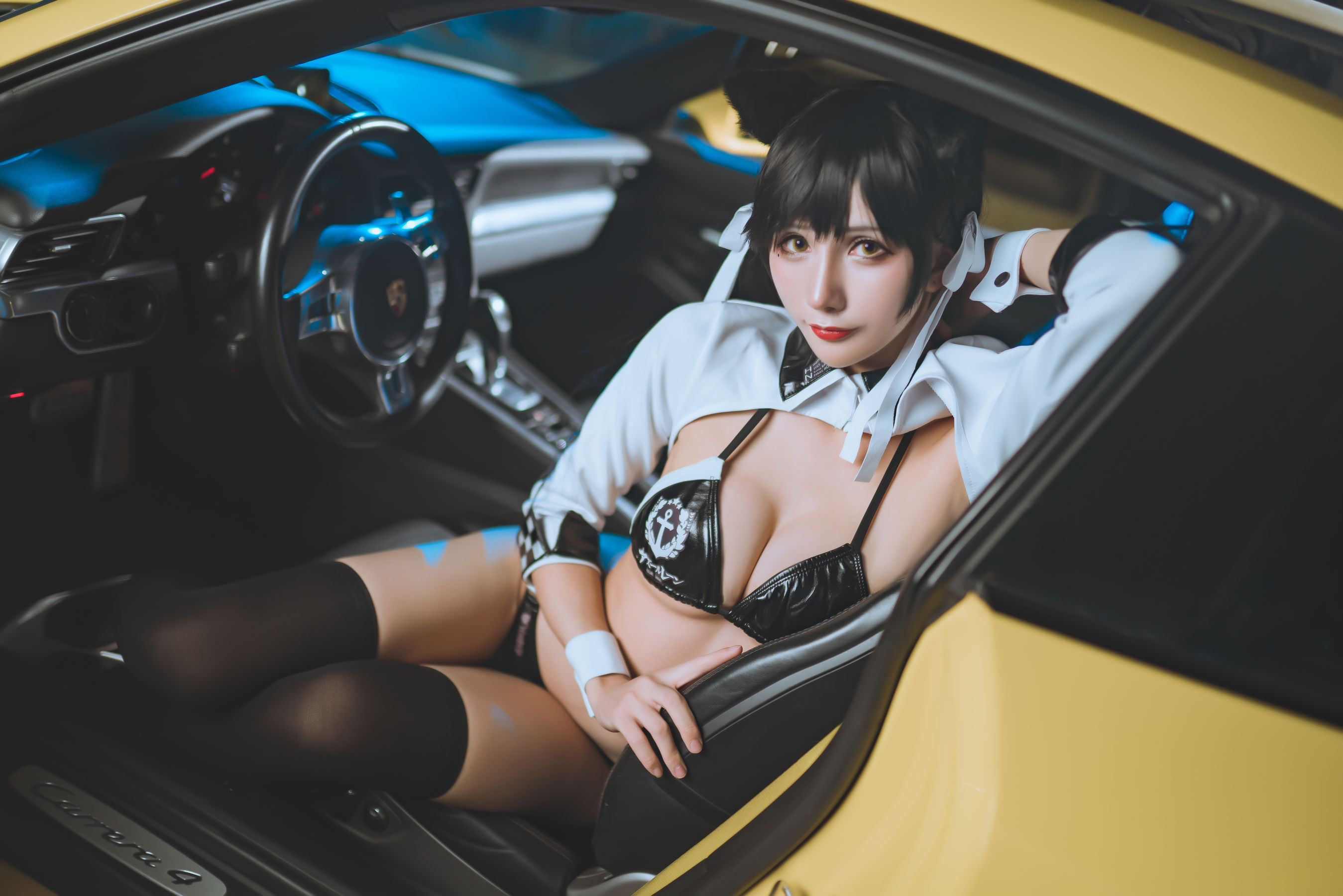 [福利COS] masaki雅祈 - 碧蓝航线 赛车爱宕