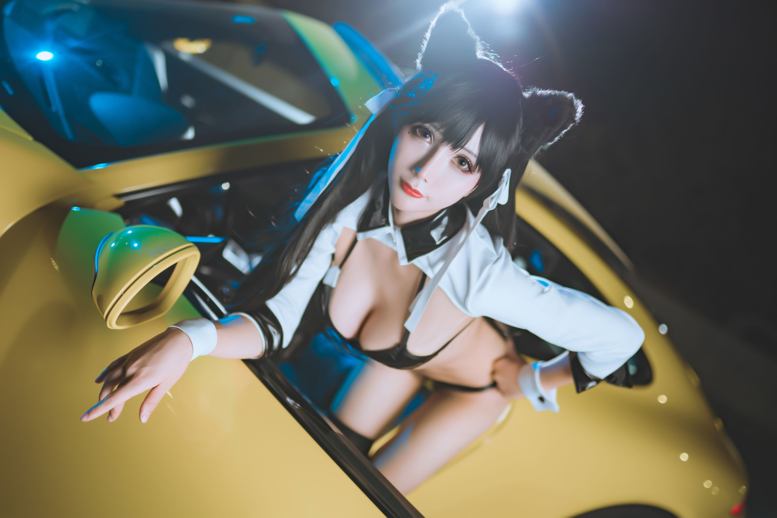 [福利COS] masaki雅祈 - 碧蓝航线 赛车爱宕