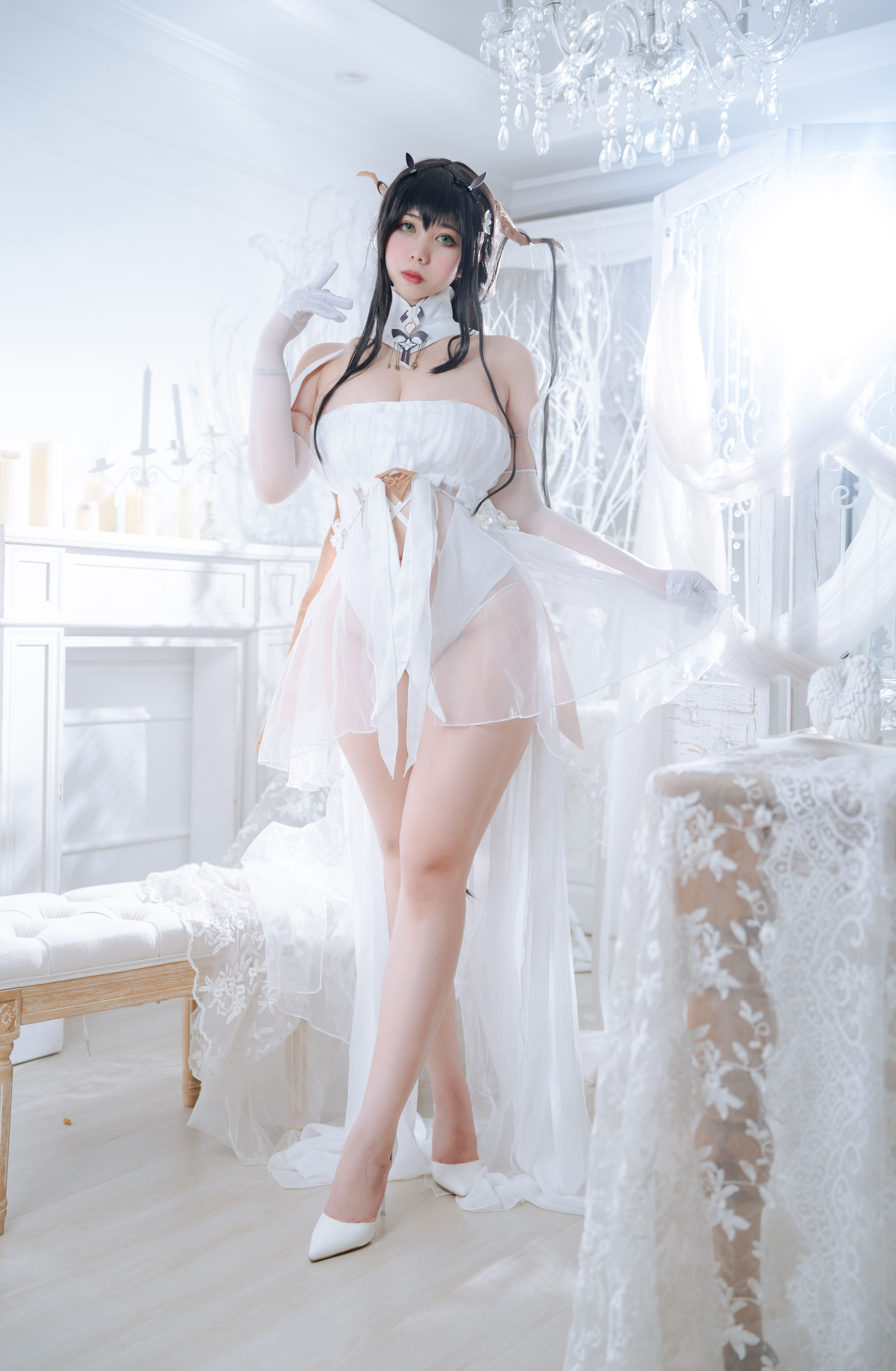 [福利COS] Meroko_魅瞳 - 不挠