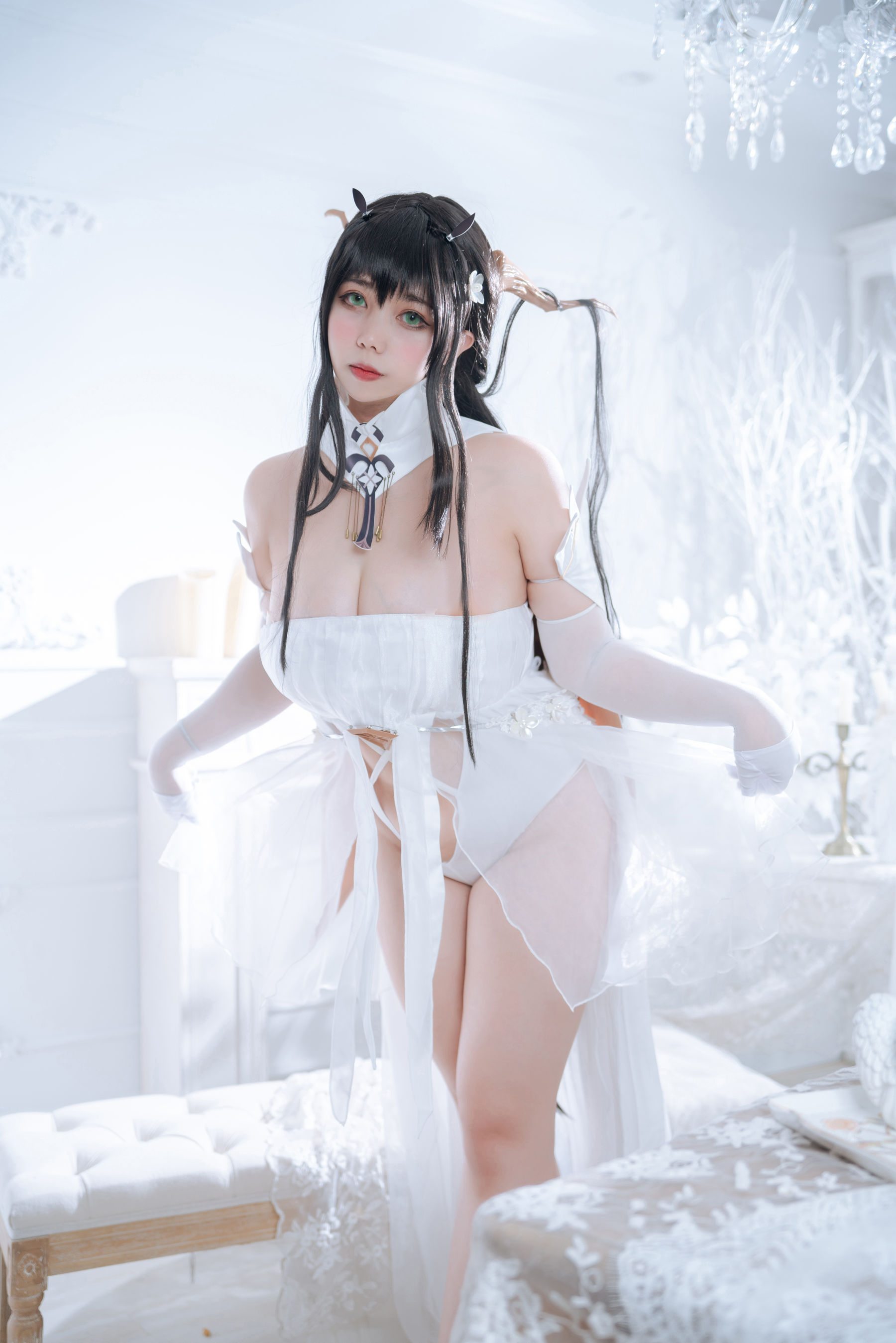 [福利COS] Meroko_魅瞳 - 不挠