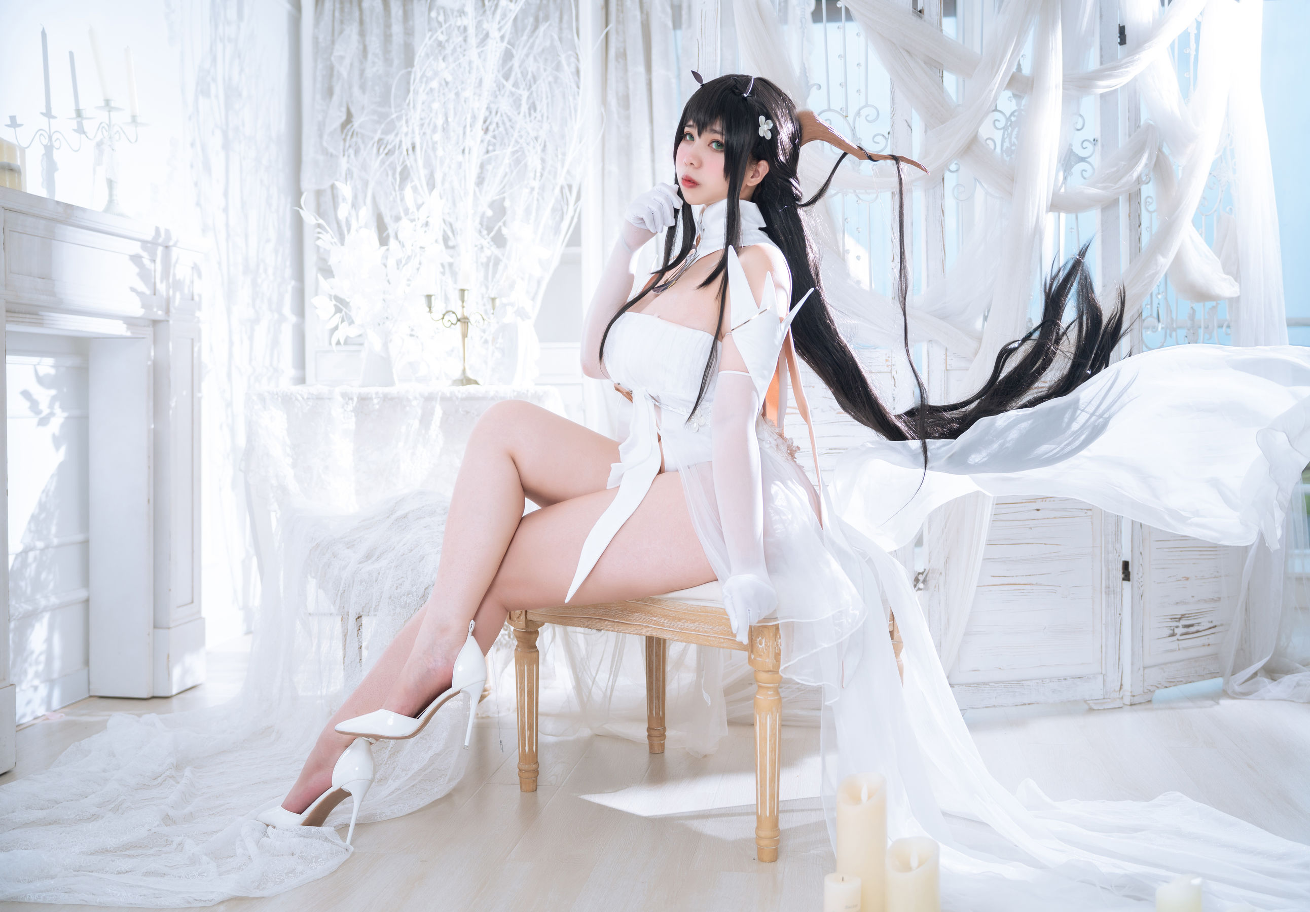 [福利COS] Meroko_魅瞳 - 不挠