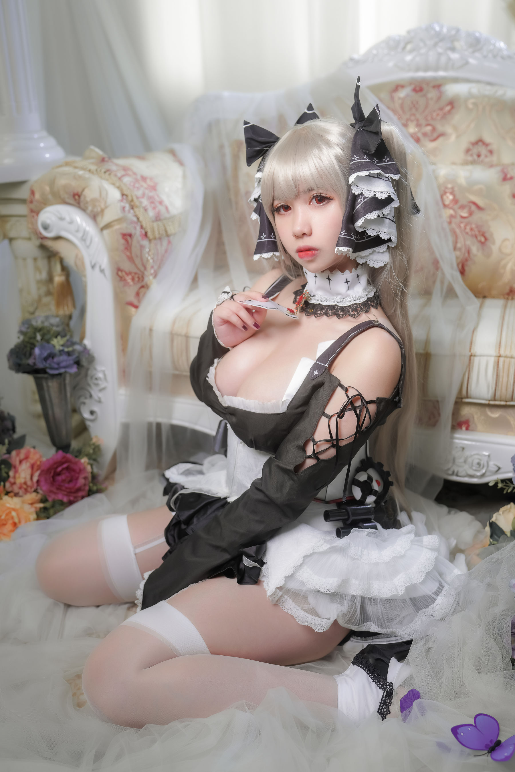 [福利COS] Meroko_魅瞳 - 碧蓝航线 可畏