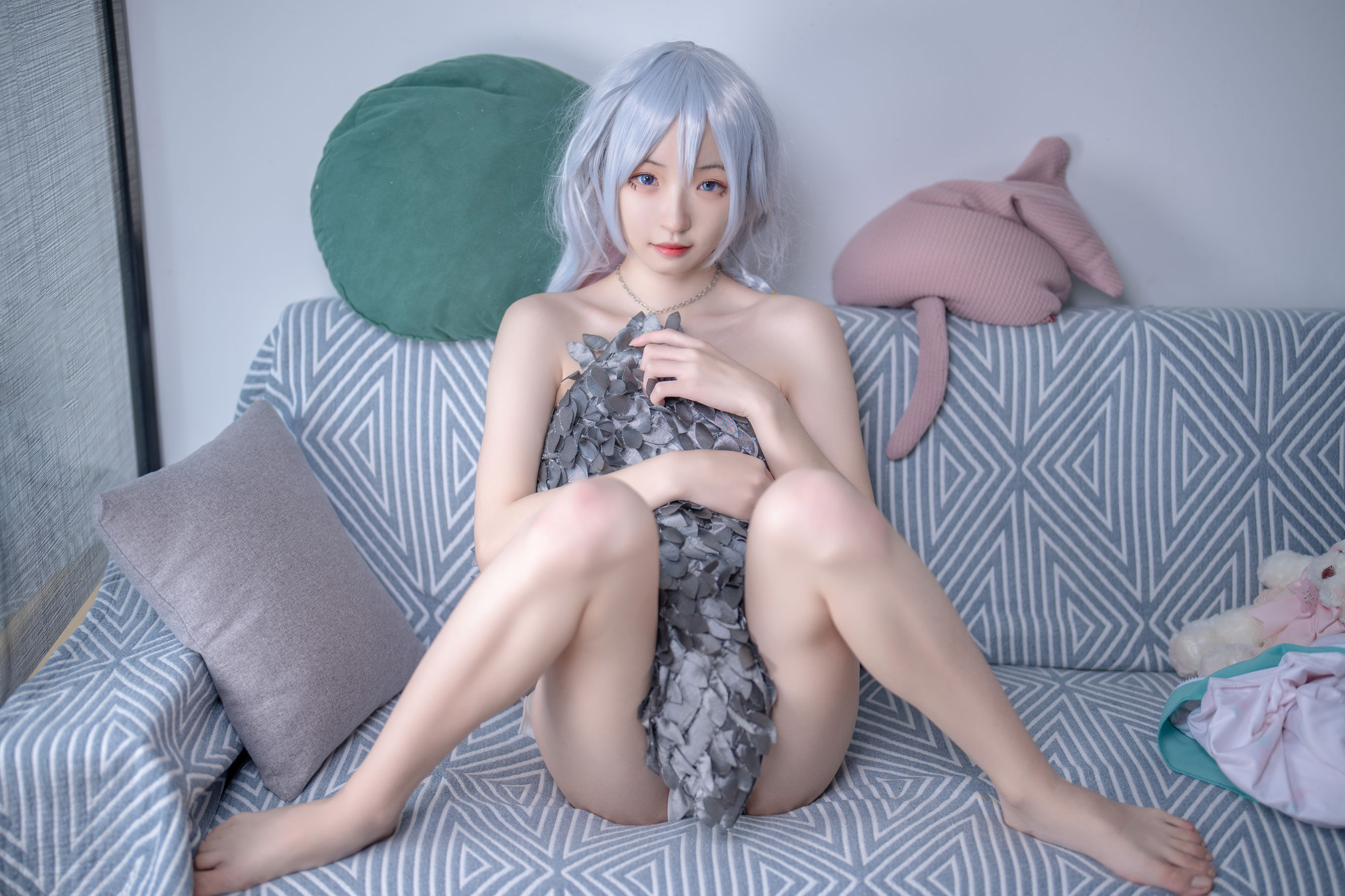 [福利COS] SA_海藻酸钠 - 神乐七奈 星期一的慵懒
