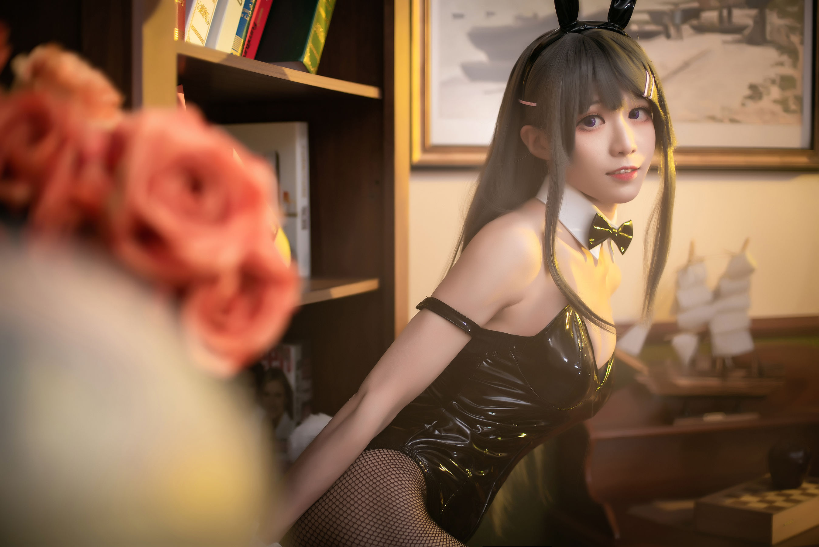 [福利COS] Tomoyo酱 - 麻衣兔女郎