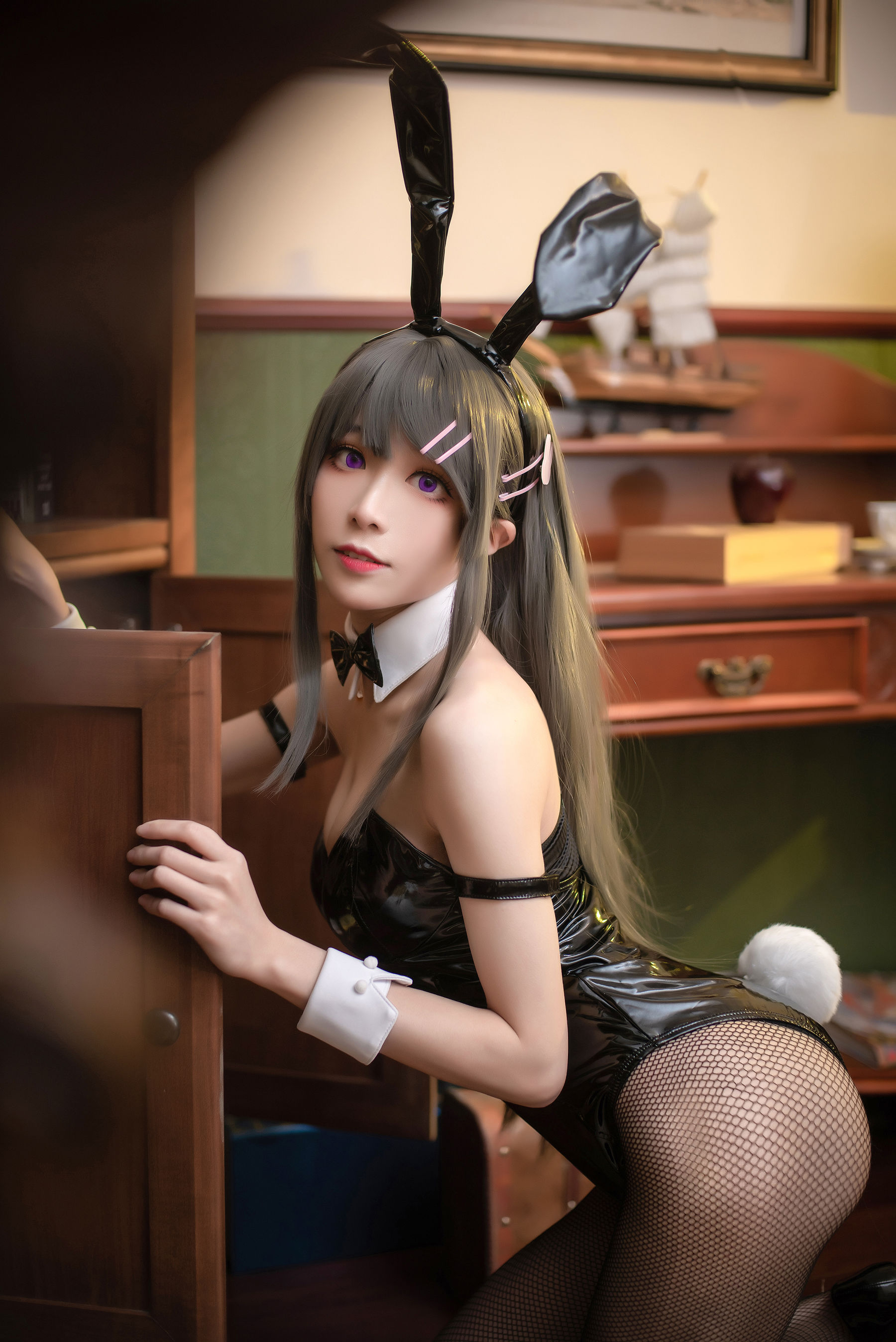[福利COS] Tomoyo酱 - 麻衣兔女郎