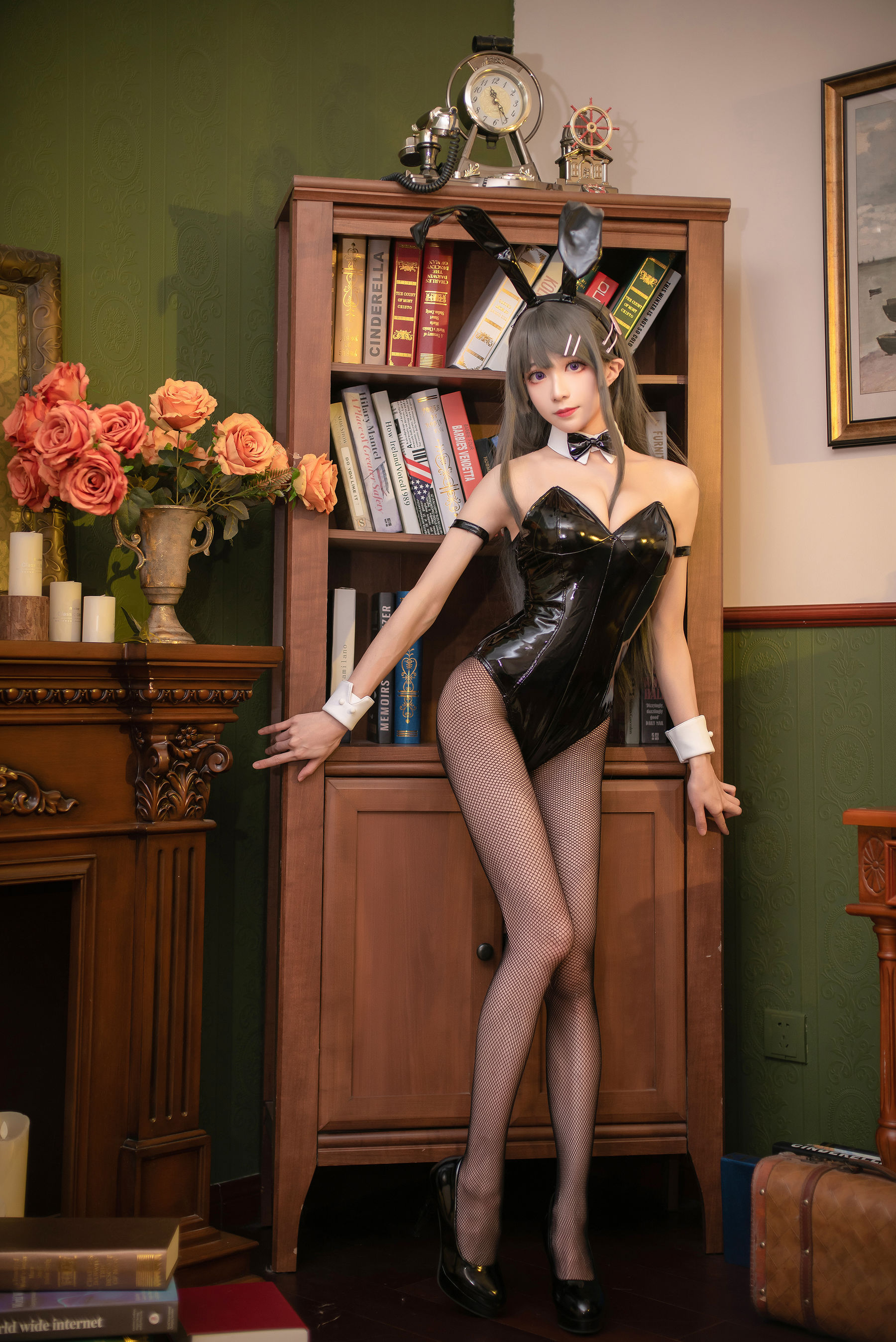 [福利COS] Tomoyo酱 - 麻衣兔女郎