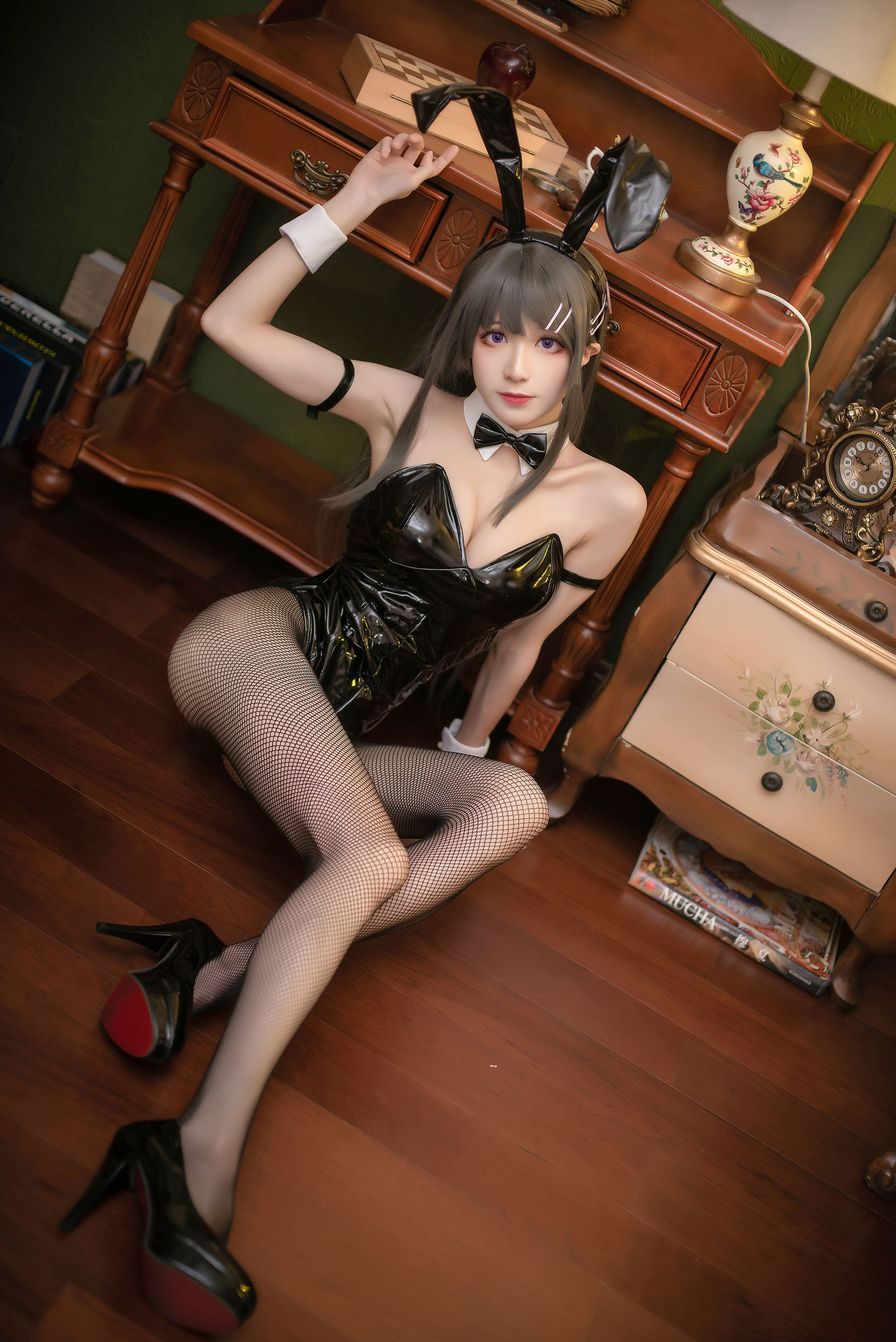 [福利COS] Tomoyo酱 - 麻衣兔女郎