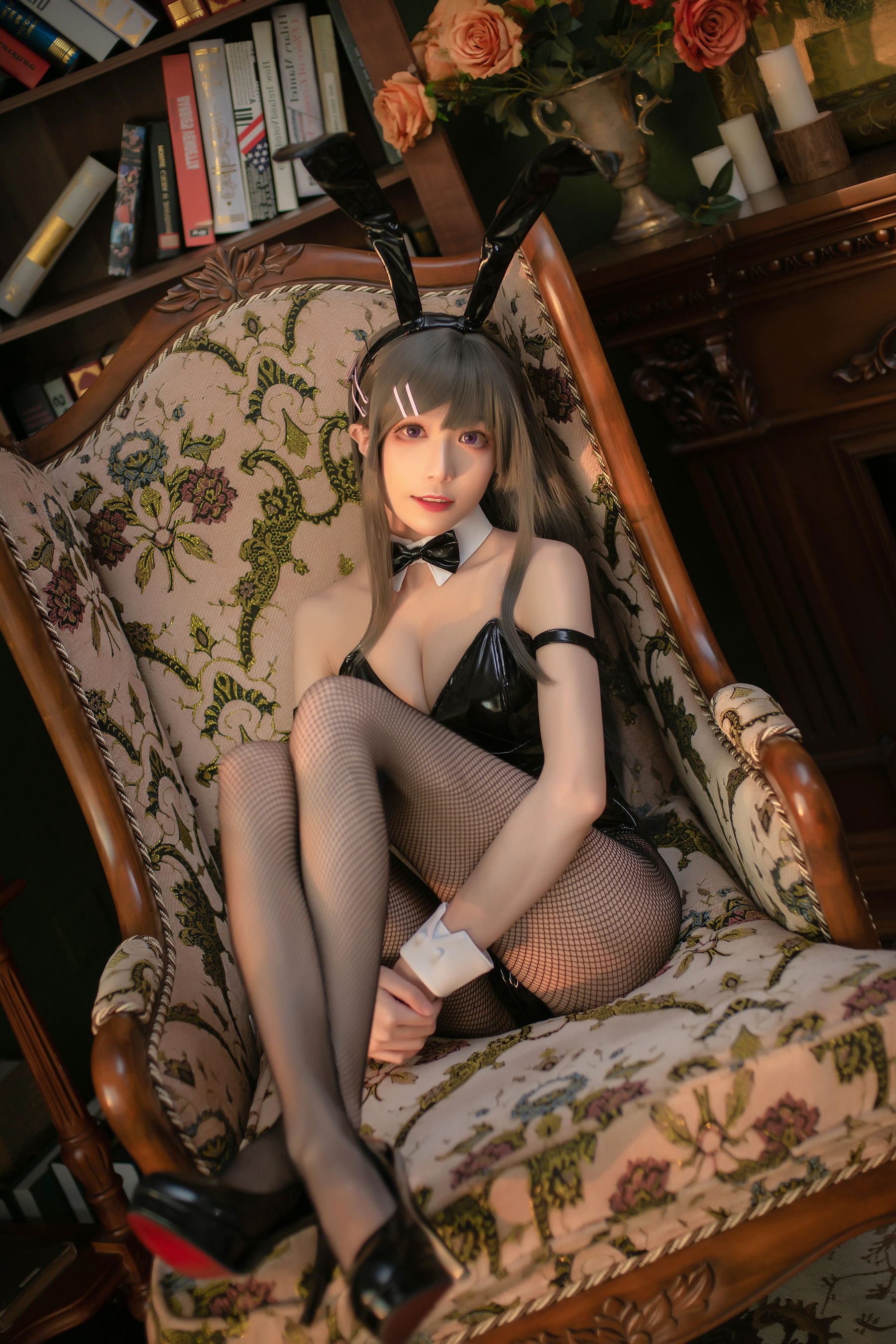 [福利COS] Tomoyo酱 - 麻衣兔女郎