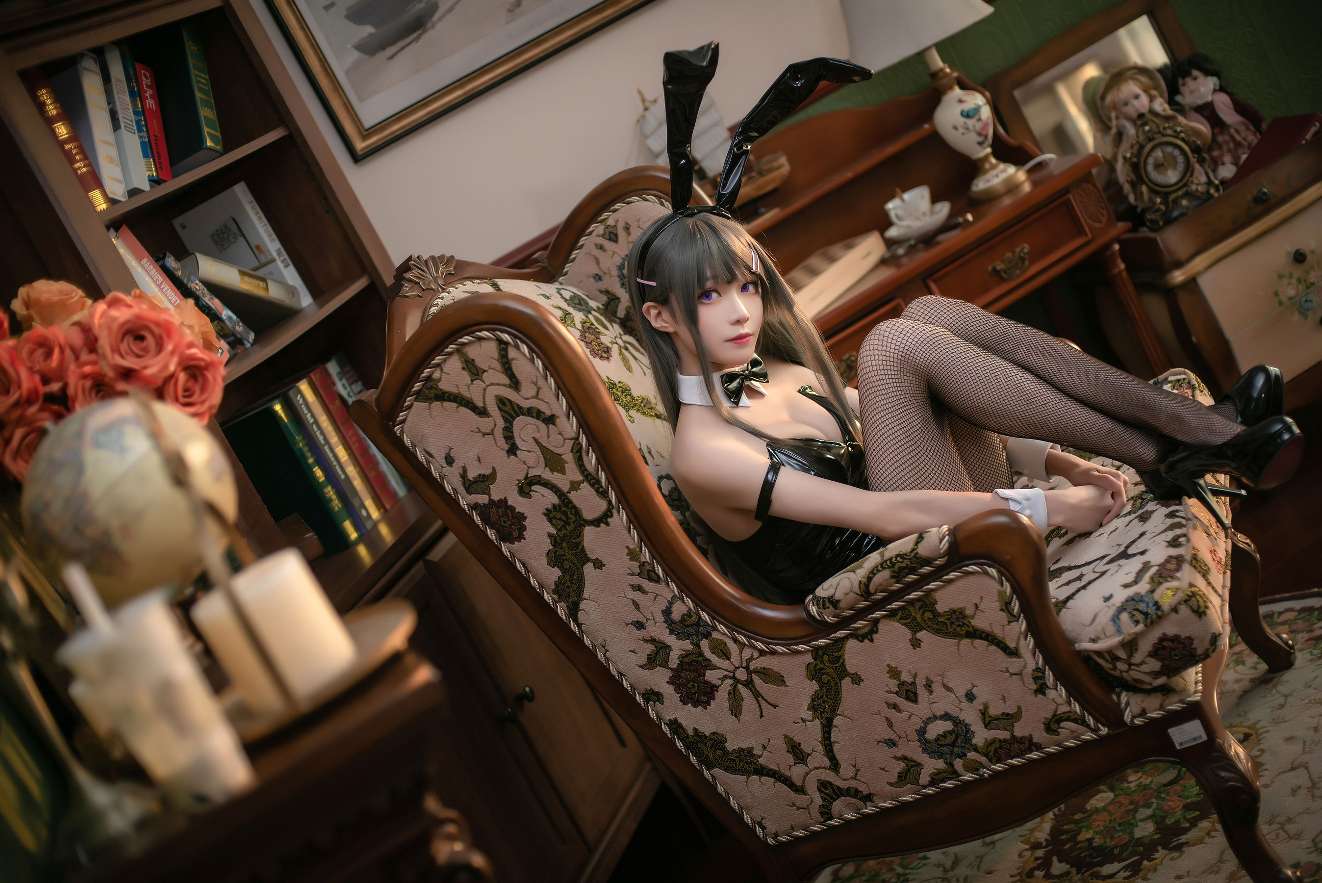 [福利COS] Tomoyo酱 - 麻衣兔女郎
