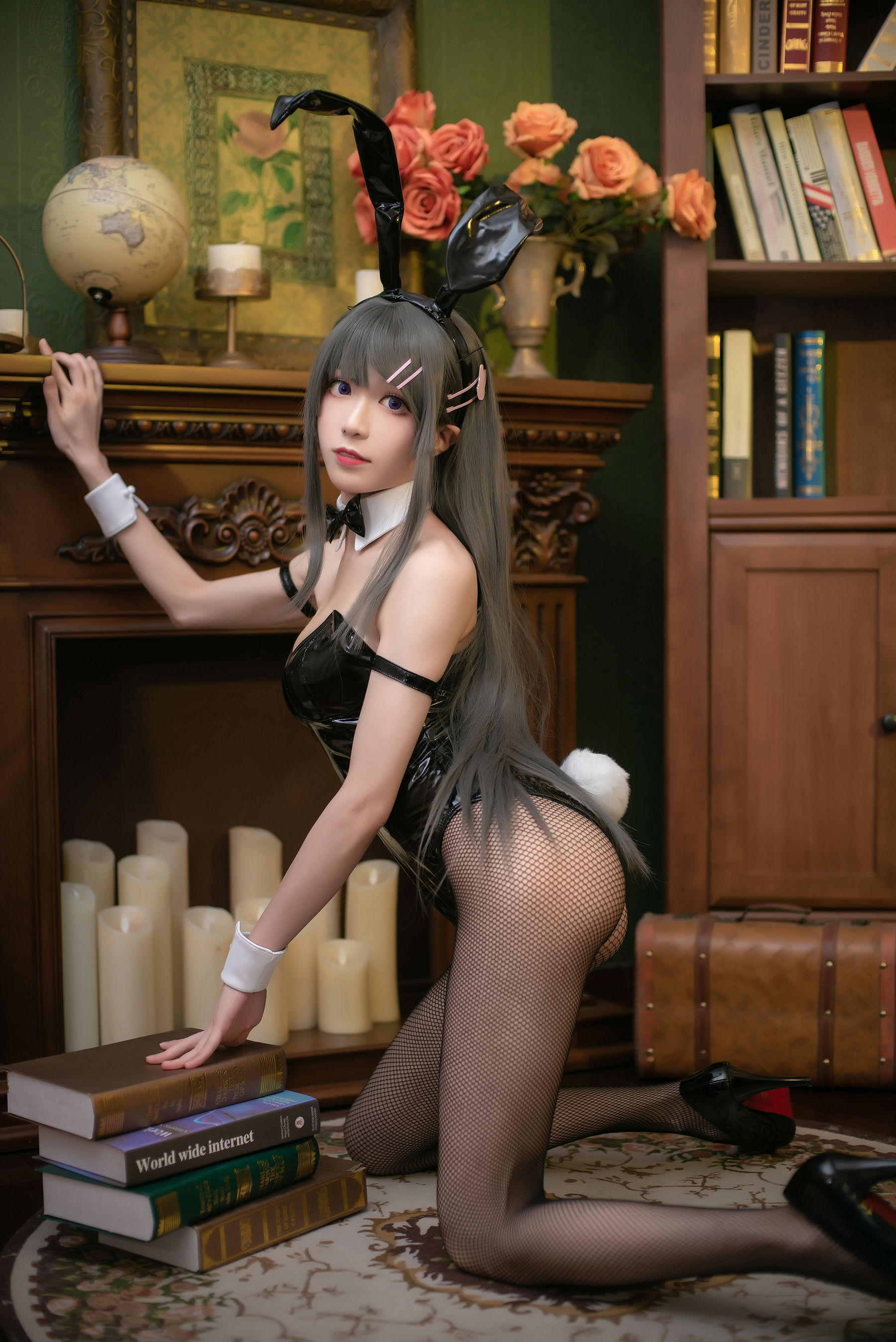 [福利COS] Tomoyo酱 - 麻衣兔女郎