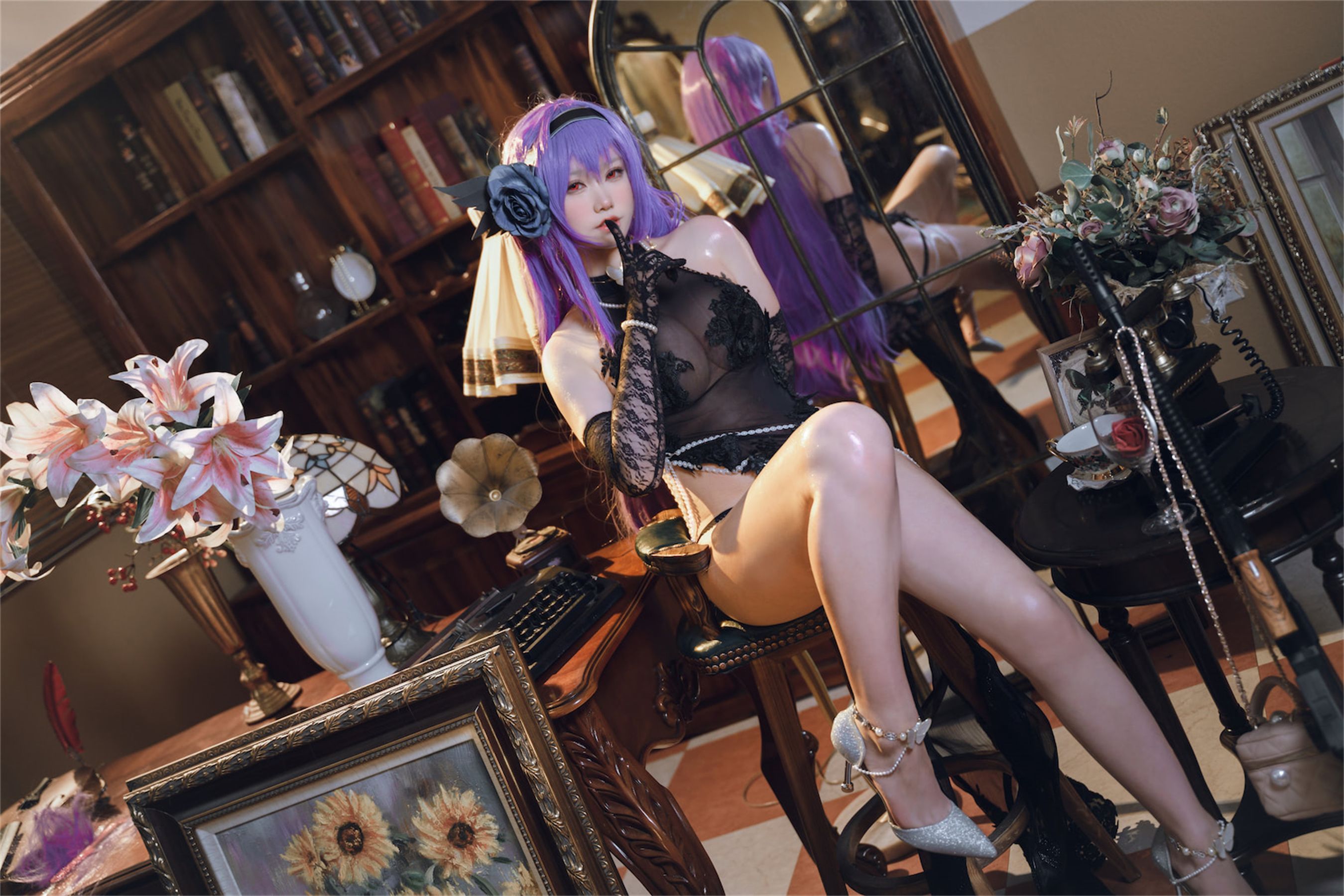 [福利COS] 一北亦北 - 暗蔷摇曳