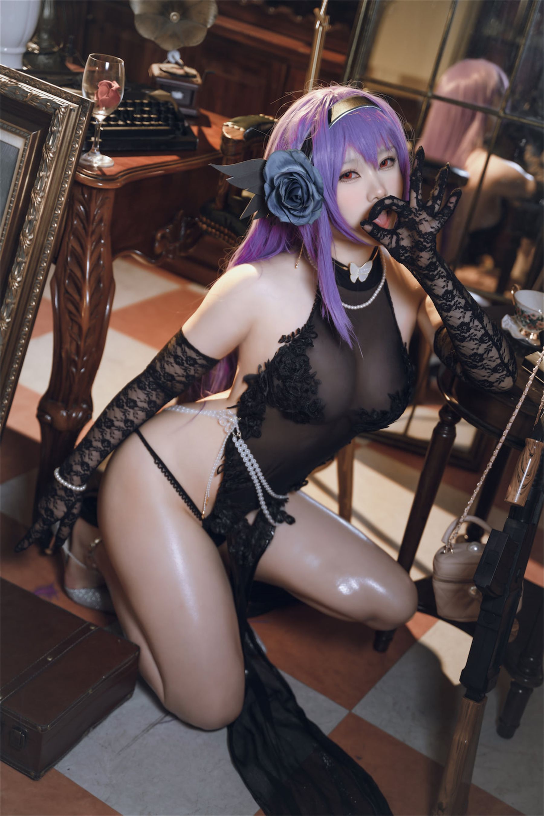[福利COS] 一北亦北 - 暗蔷摇曳