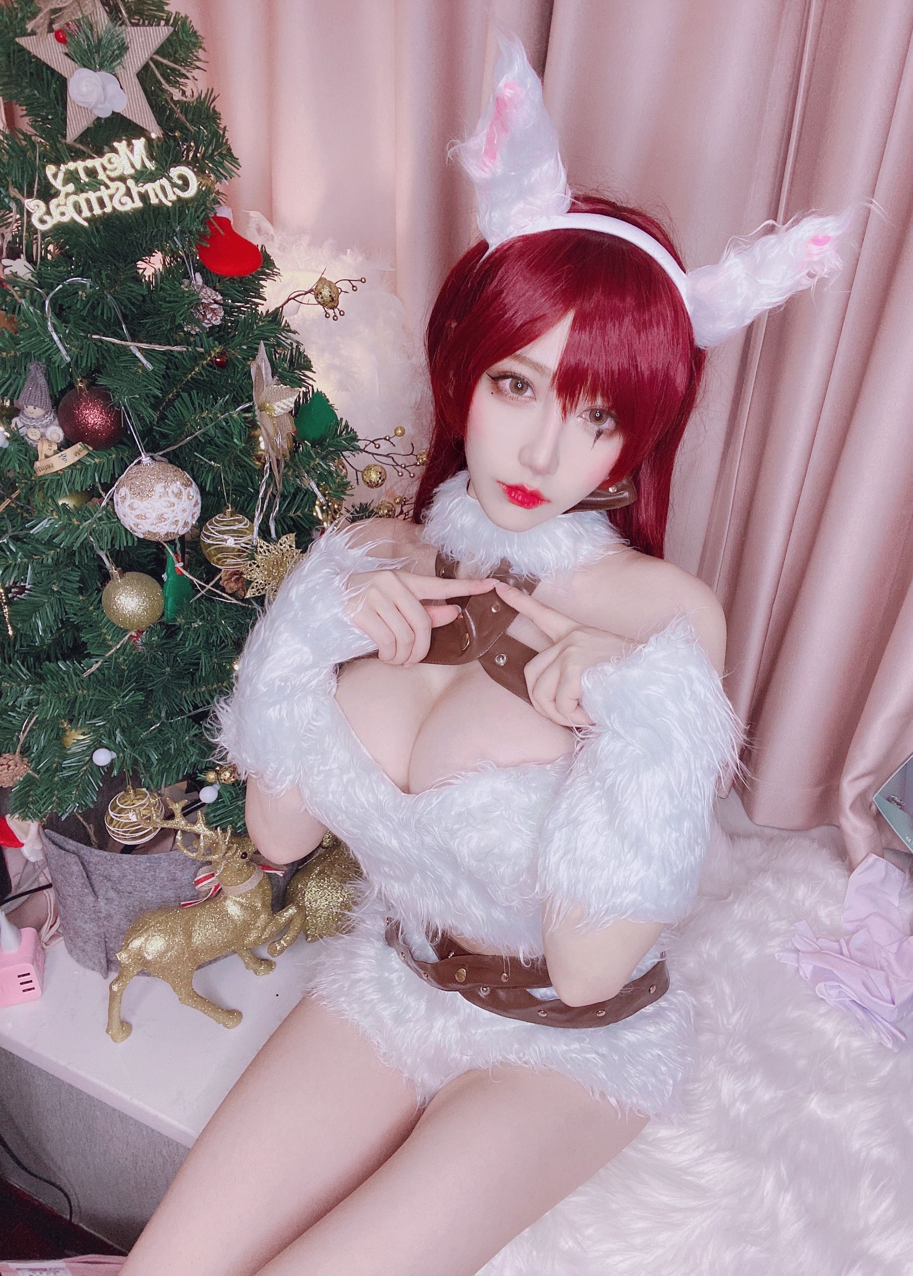 [福利COS] 人气Coser啾小妍 - 暗夜猫女