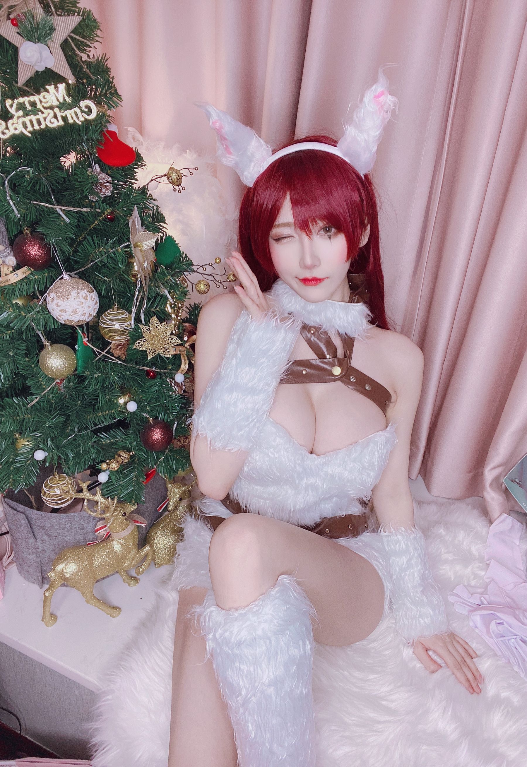 [福利COS] 人气Coser啾小妍 - 暗夜猫女
