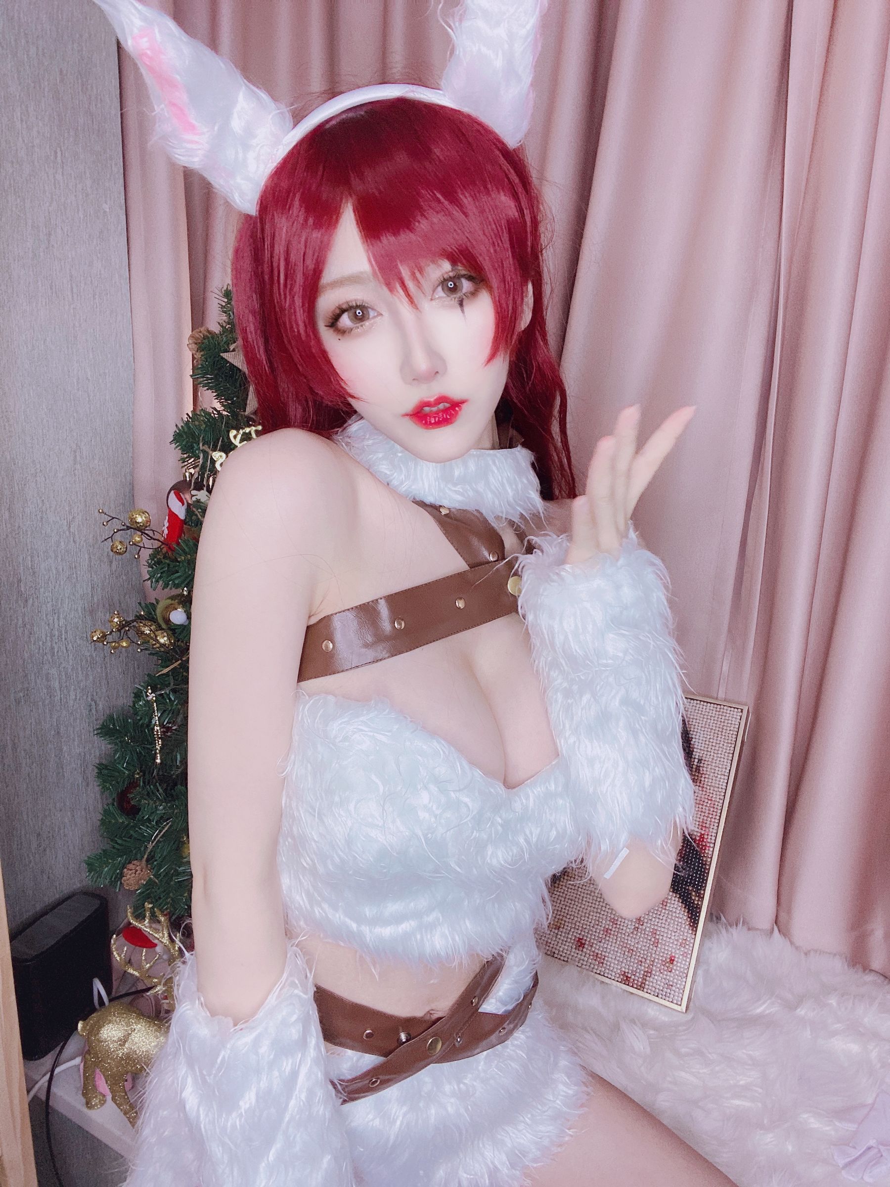 [福利COS] 人气Coser啾小妍 - 暗夜猫女