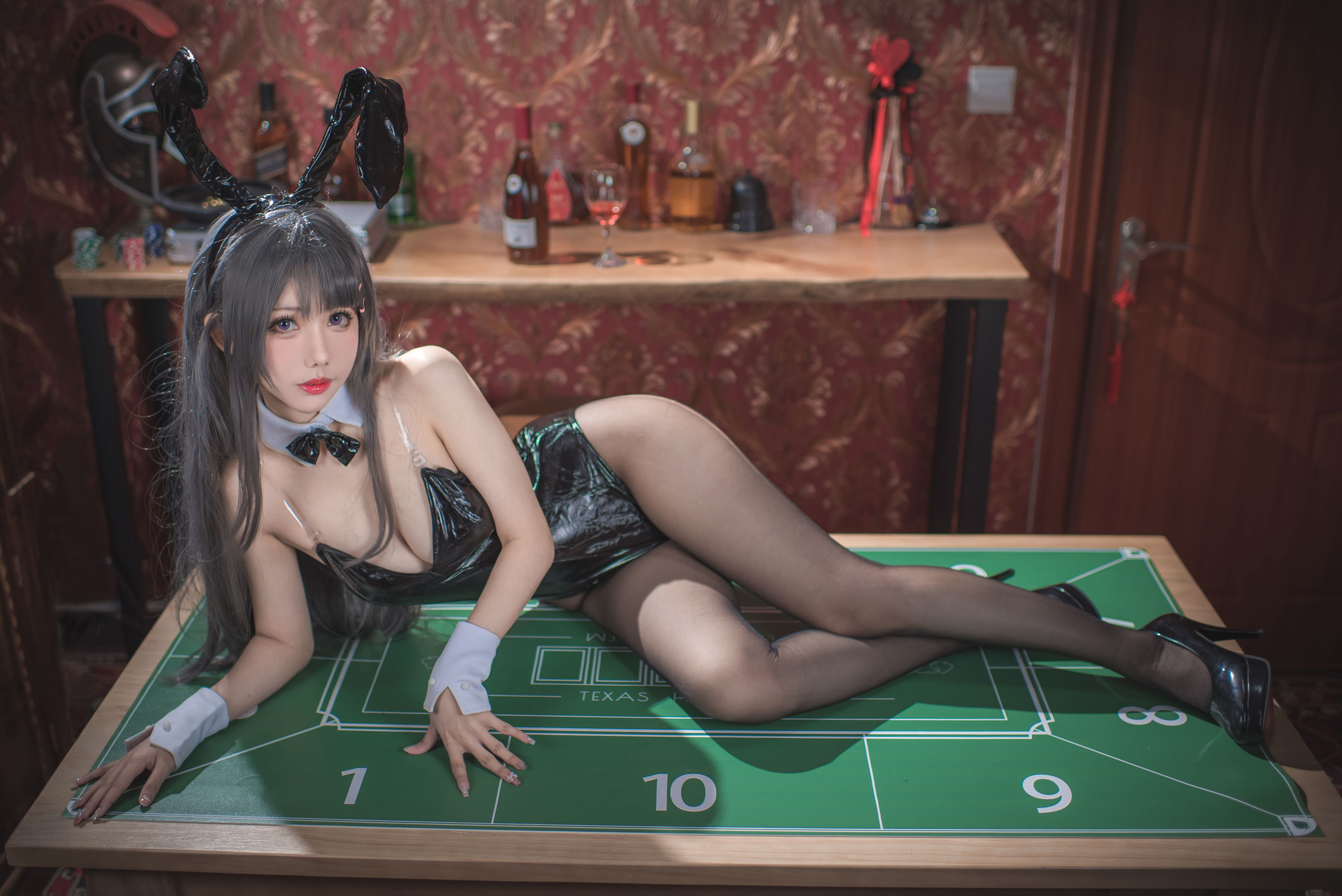 [福利COS] 仙女月 - 樱岛麻衣兔女郎