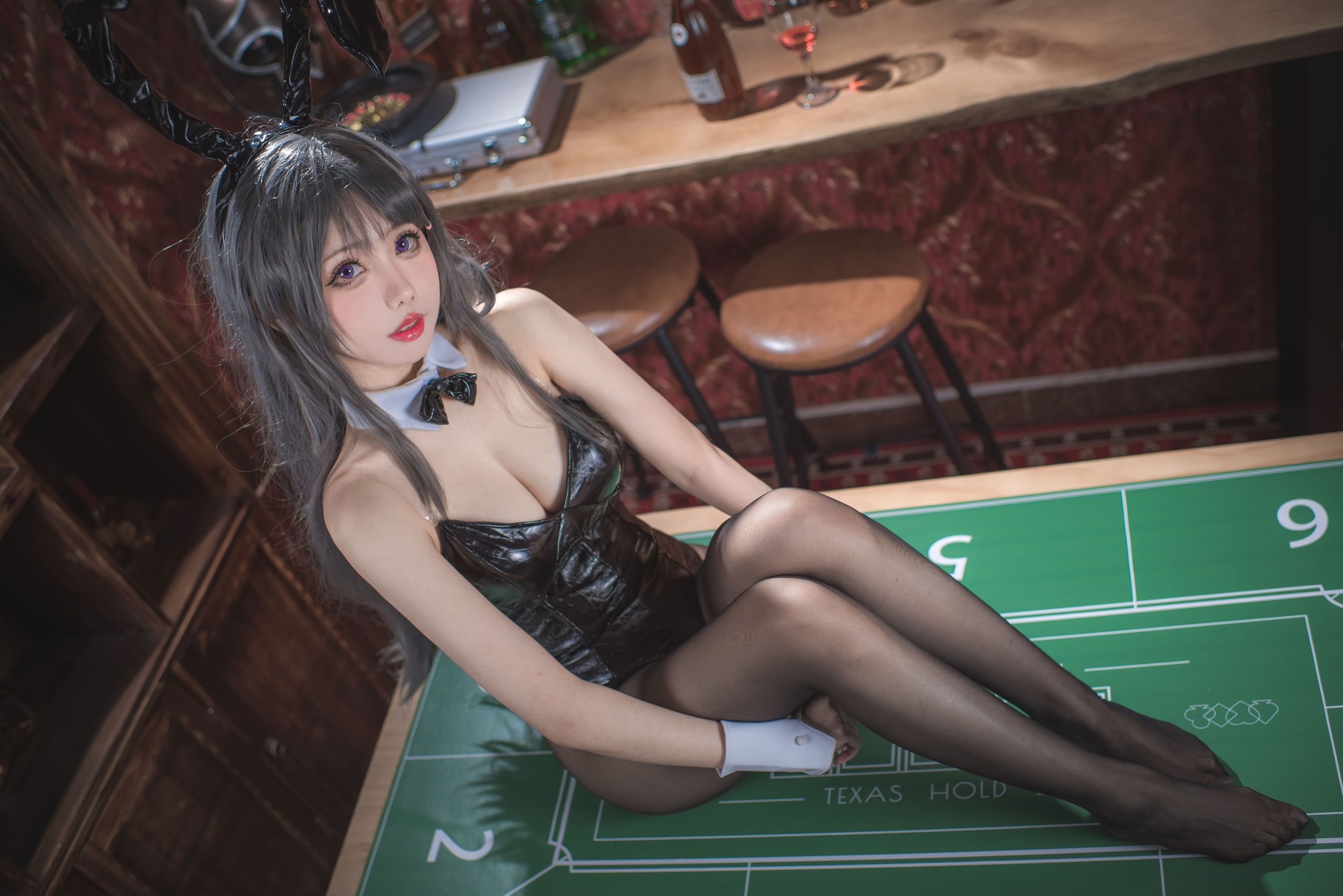 [福利COS] 仙女月 - 樱岛麻衣兔女郎