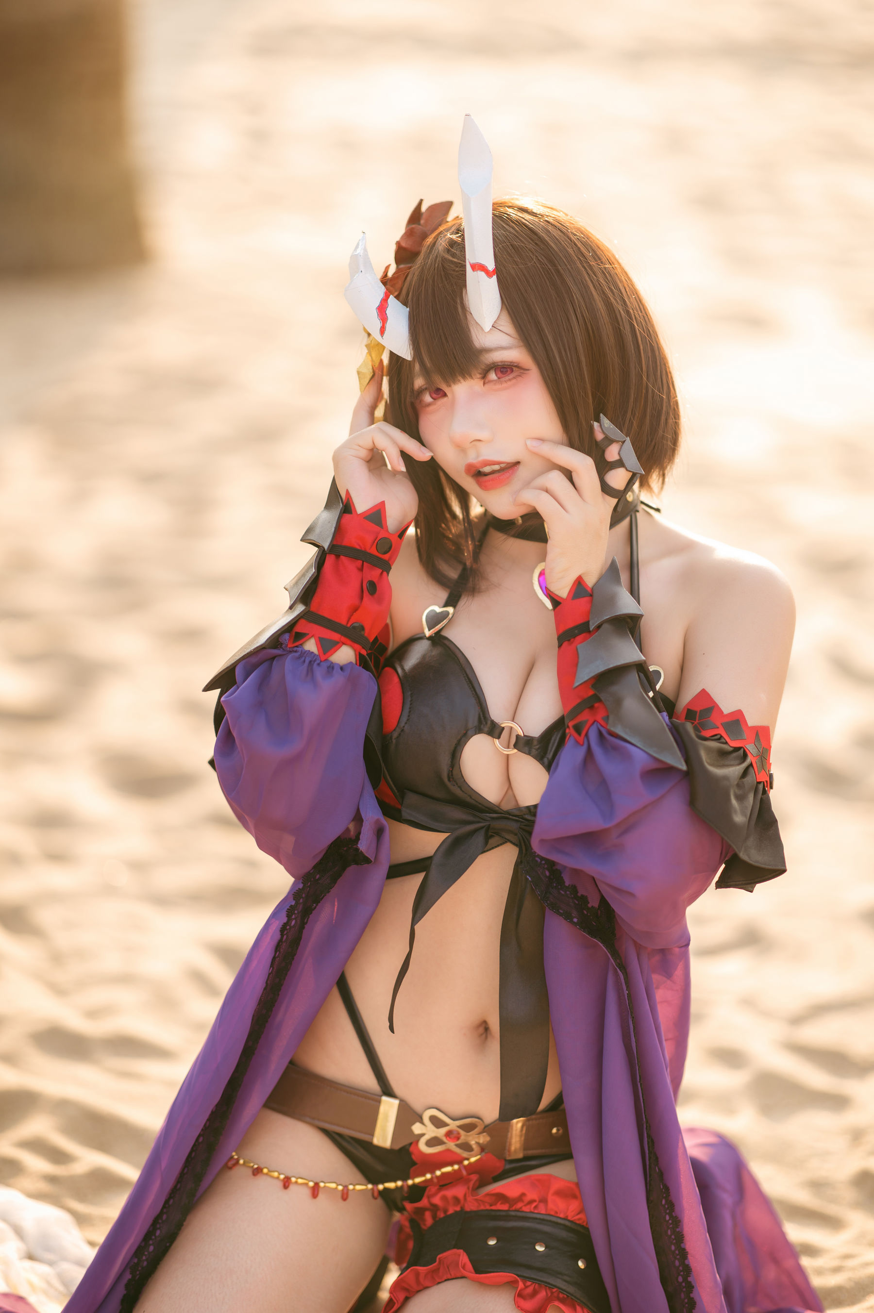 [福利COS] 伊喵君&是一只熊仔 - 静流&惠理子