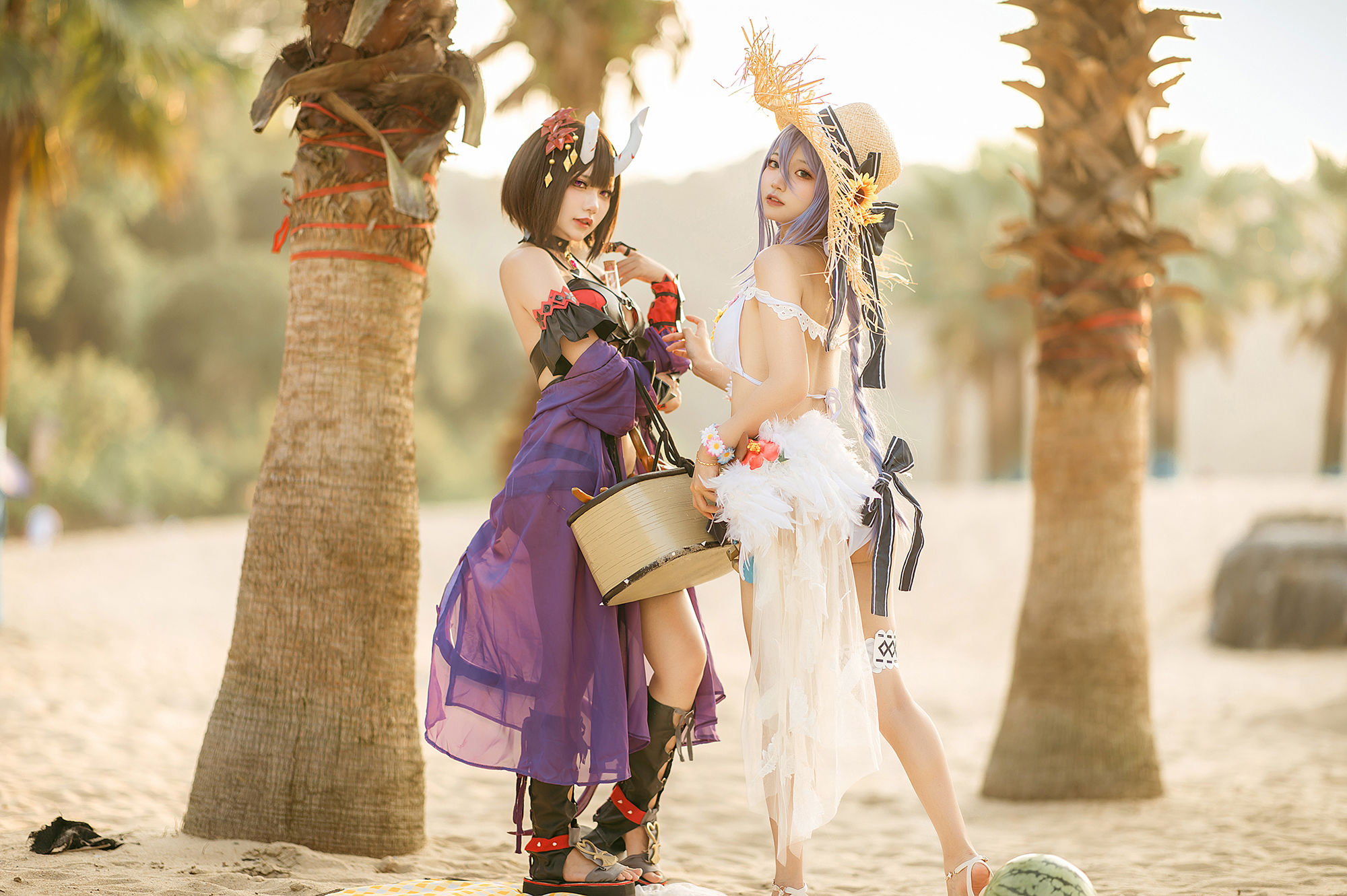 [福利COS] 伊喵君&是一只熊仔 - 静流&惠理子