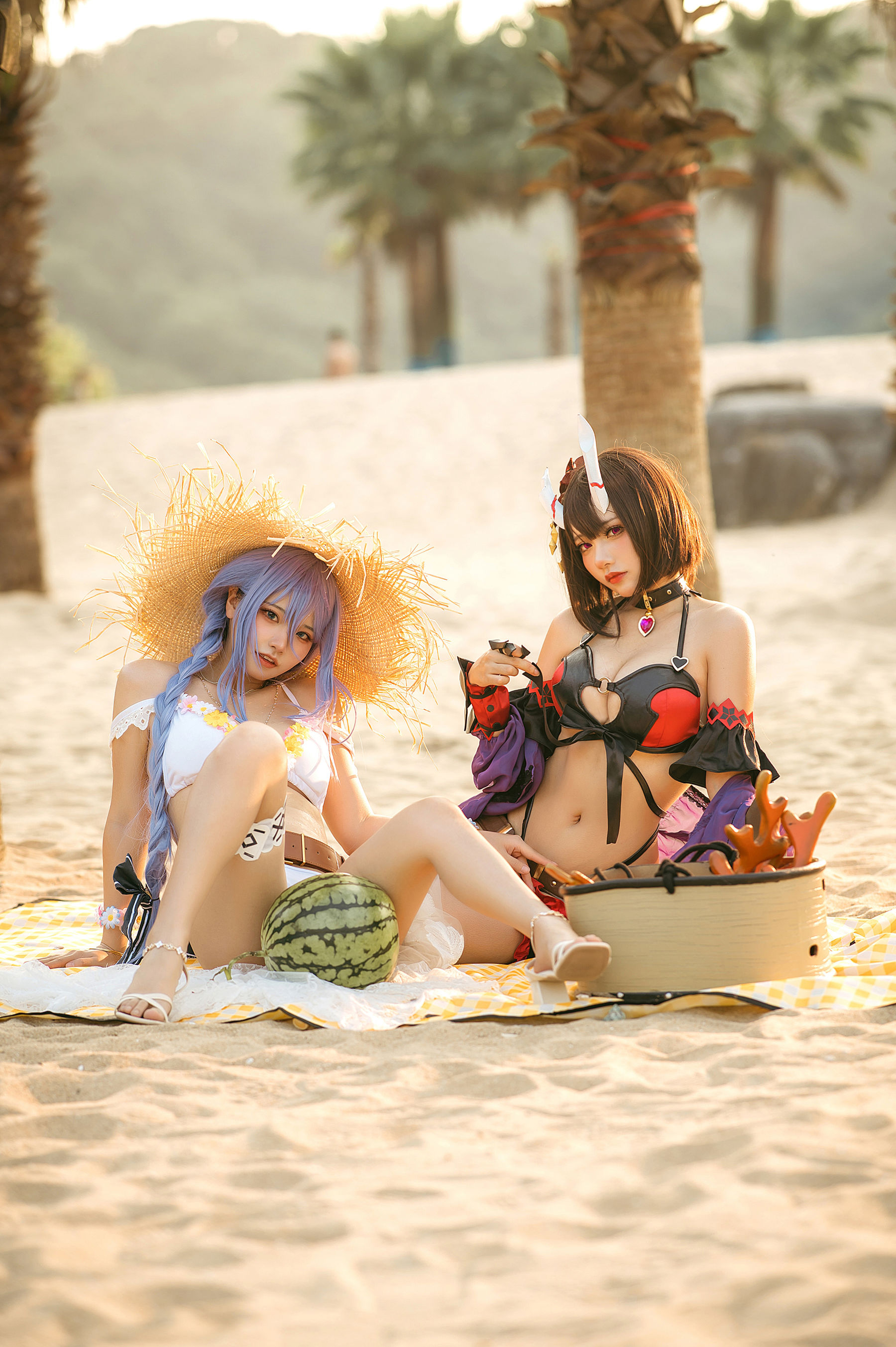 [福利COS] 伊喵君&是一只熊仔 - 静流&惠理子
