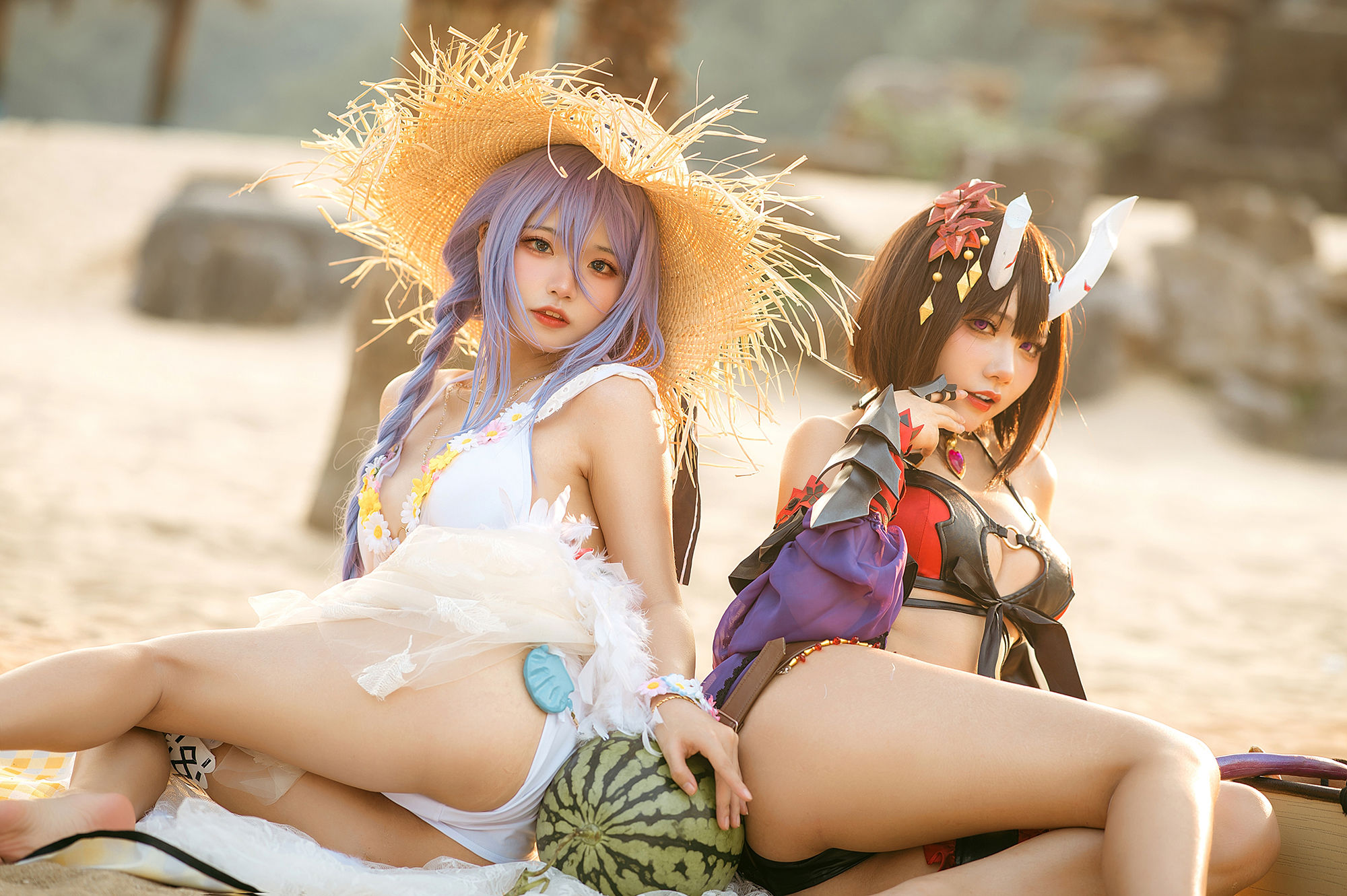 [福利COS] 伊喵君&是一只熊仔 - 静流&惠理子