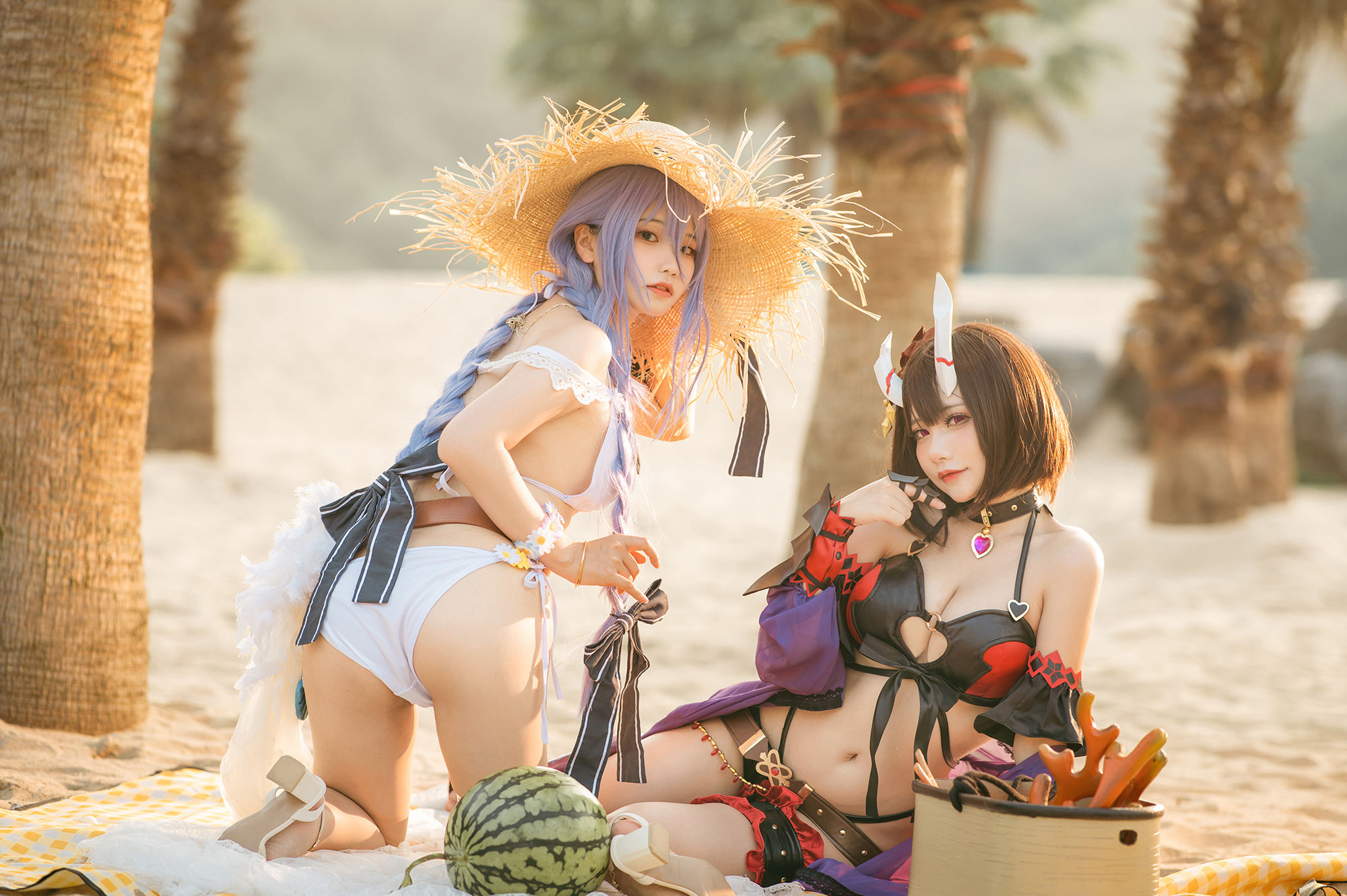 [福利COS] 伊喵君&是一只熊仔 - 静流&惠理子