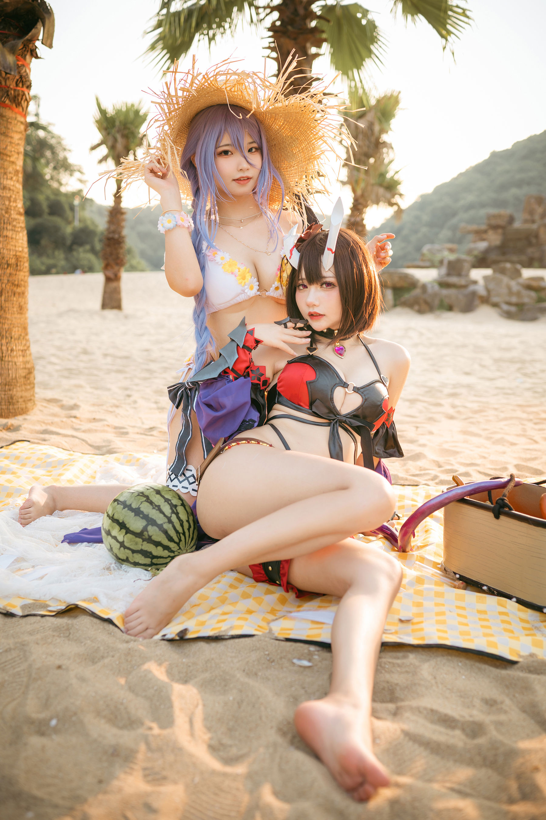 [福利COS] 伊喵君&是一只熊仔 - 静流&惠理子