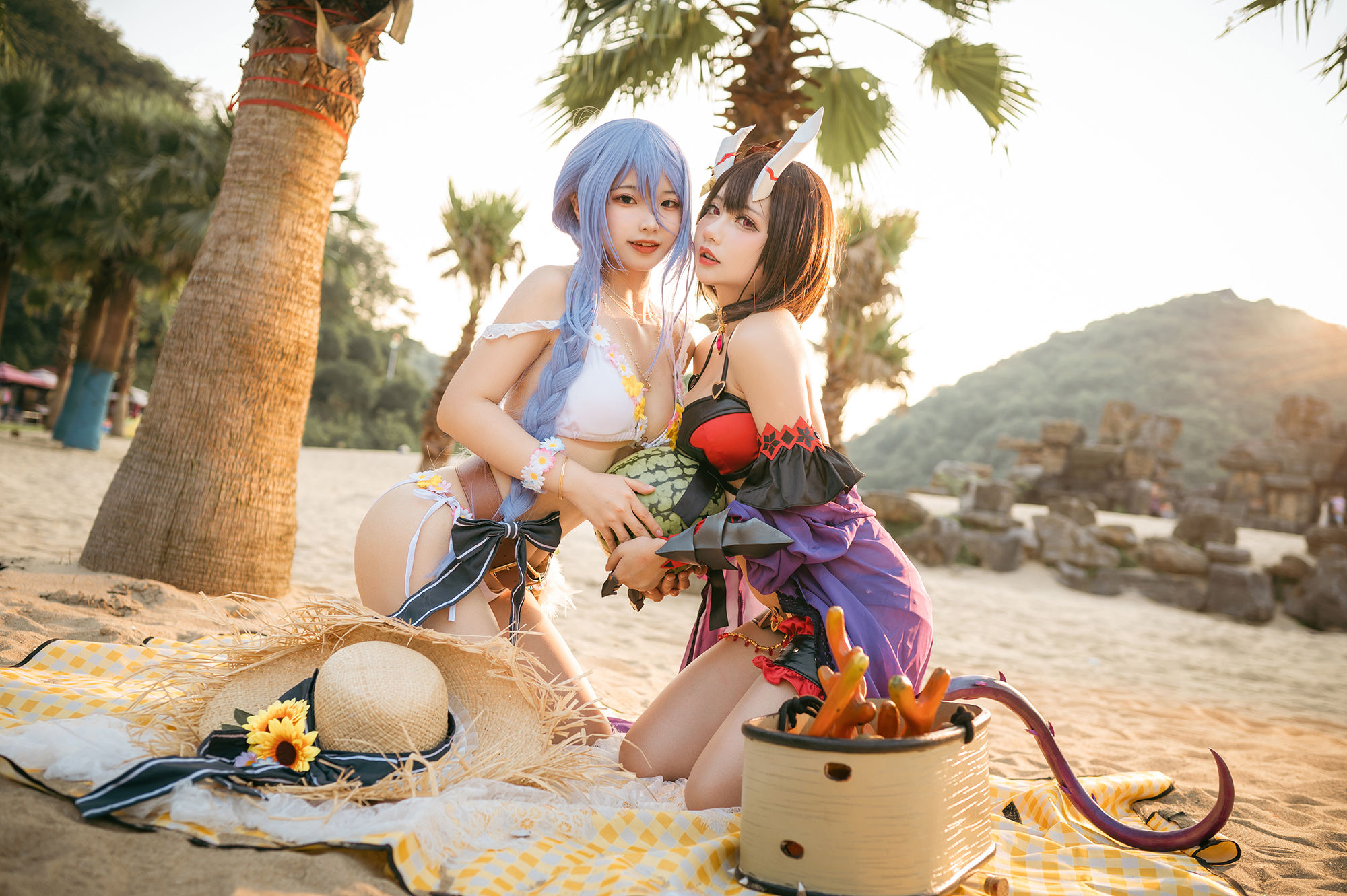 [福利COS] 伊喵君&是一只熊仔 - 静流&惠理子