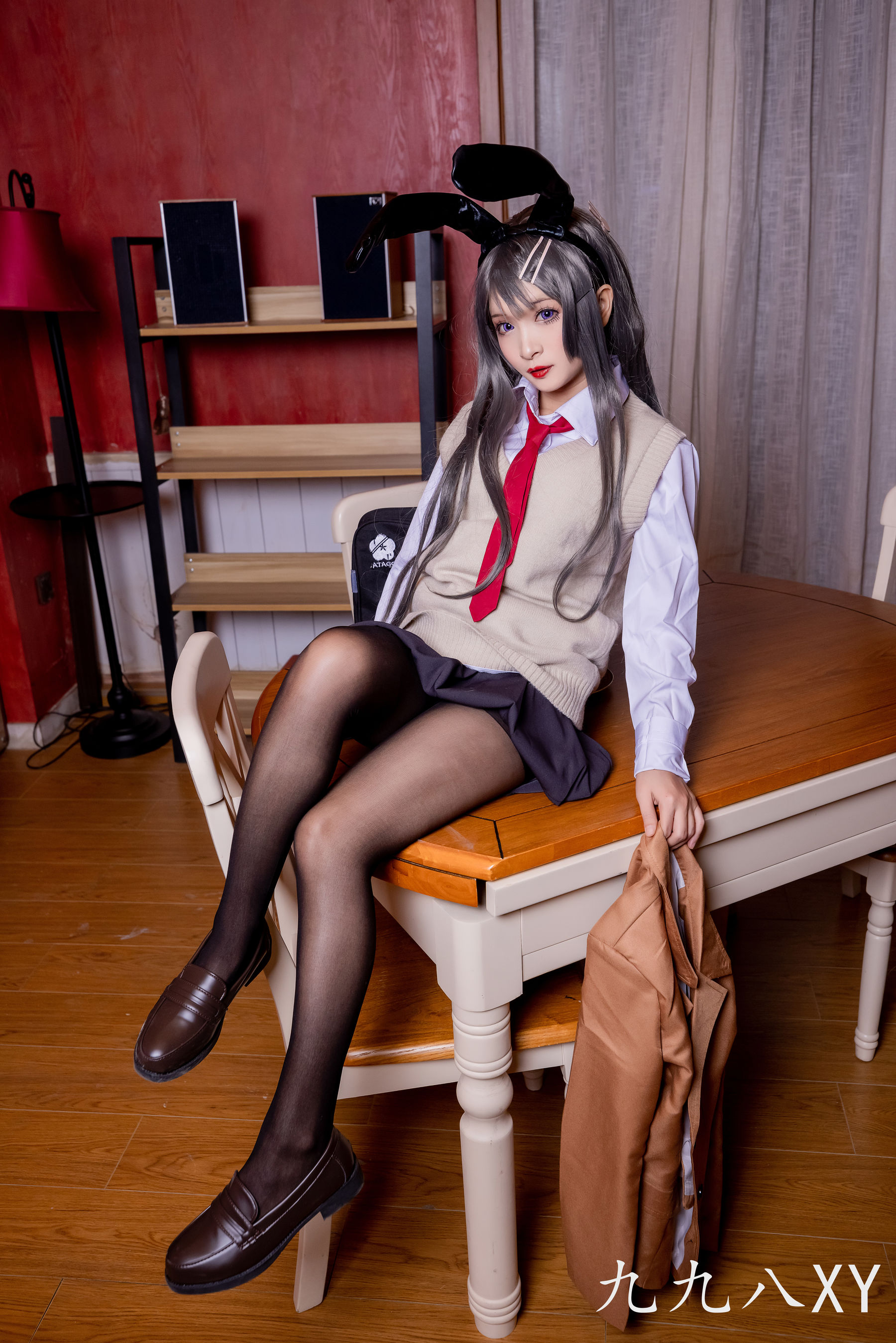[福利COS] 动漫博主九九八XY - 麻衣学姐