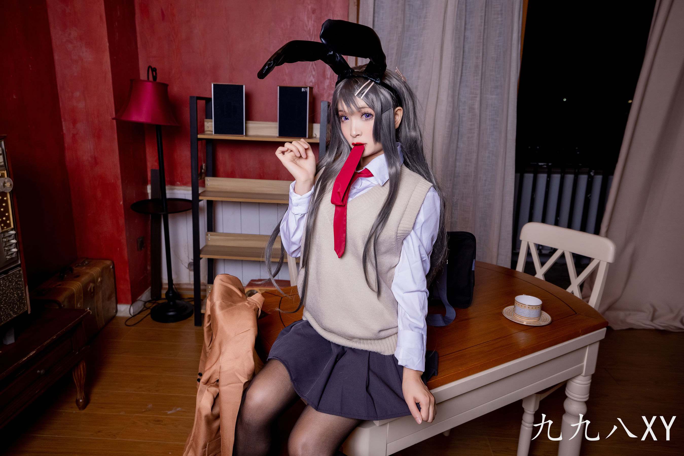 [福利COS] 动漫博主九九八XY - 麻衣学姐