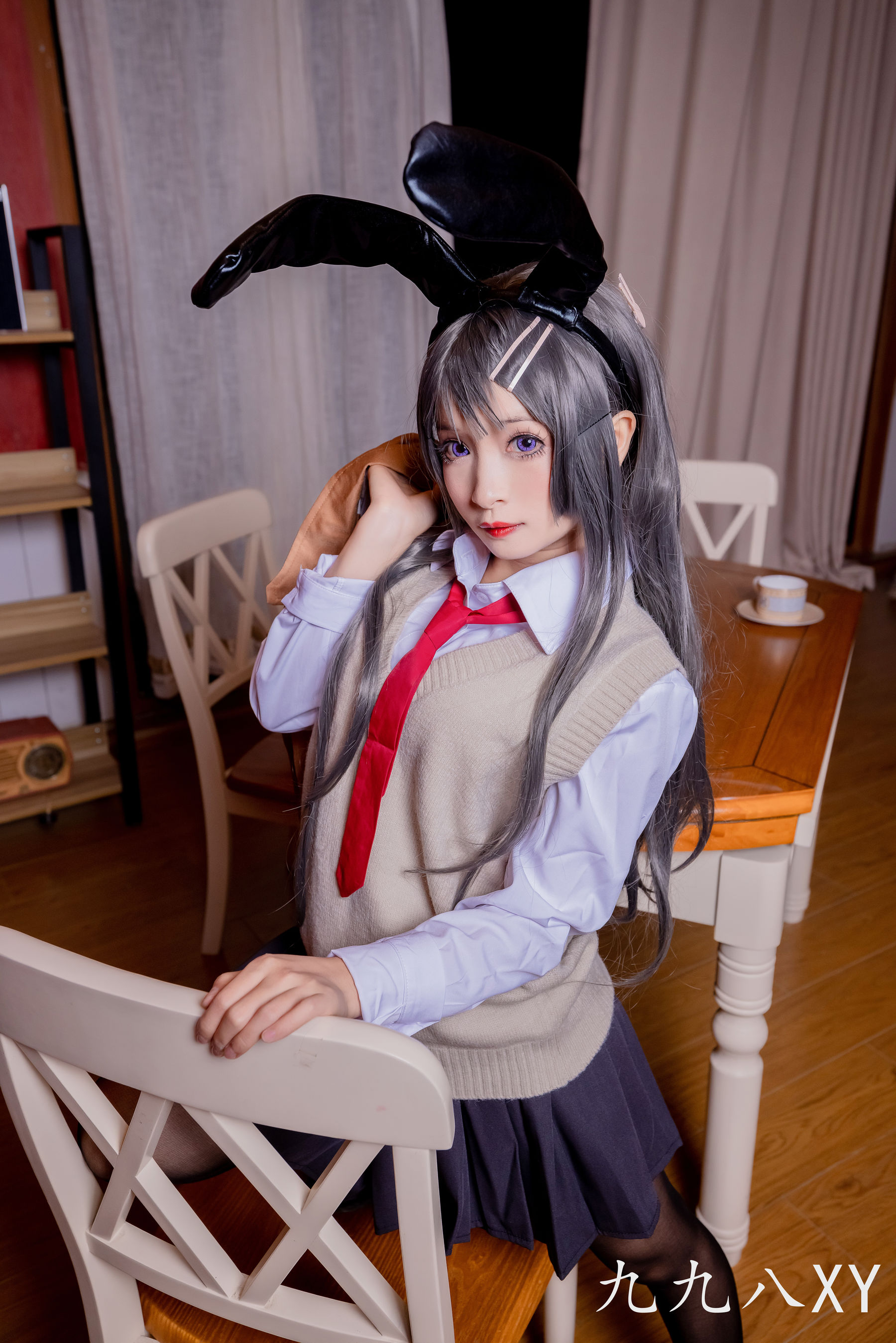 [福利COS] 动漫博主九九八XY - 麻衣学姐