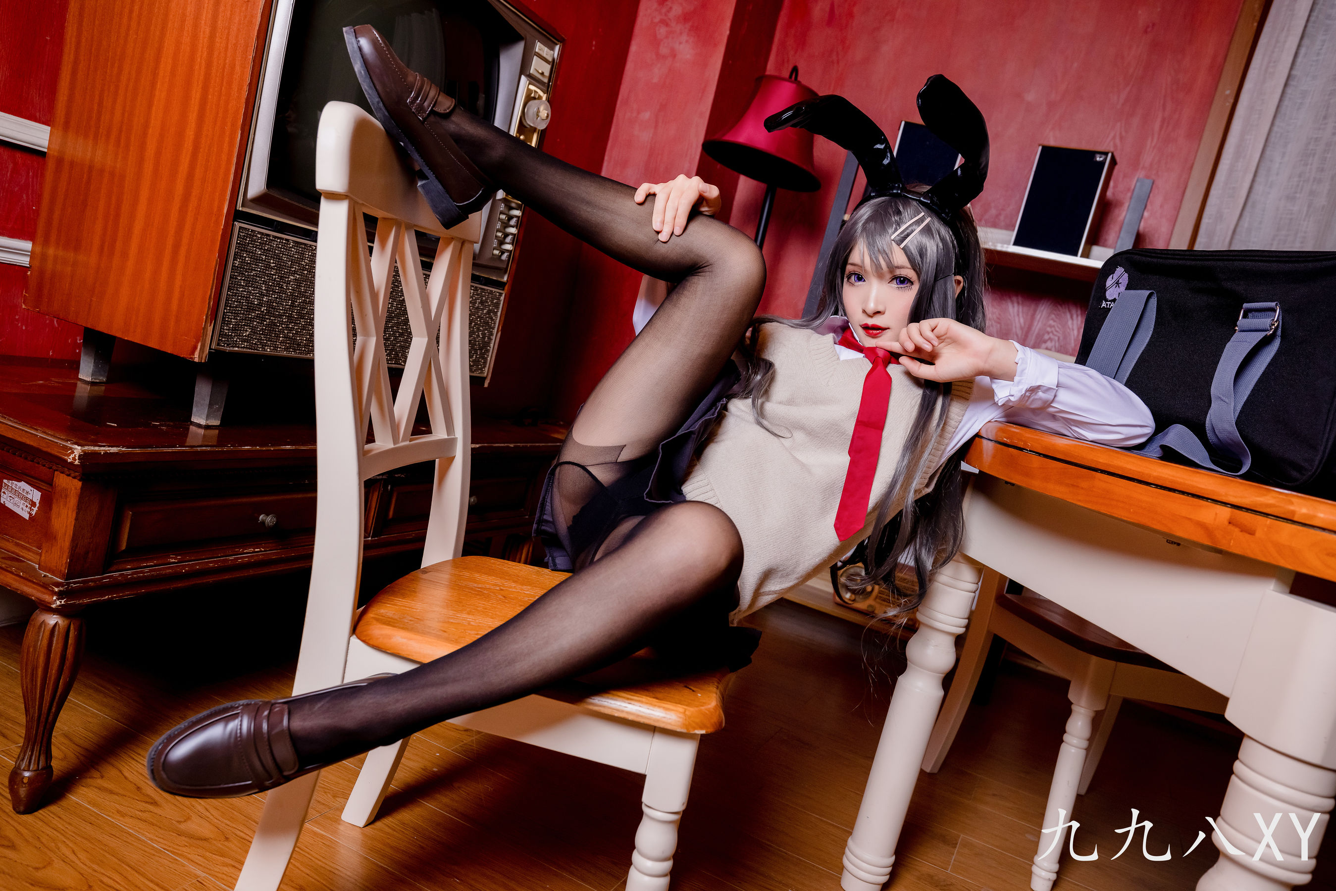 [福利COS] 动漫博主九九八XY - 麻衣学姐