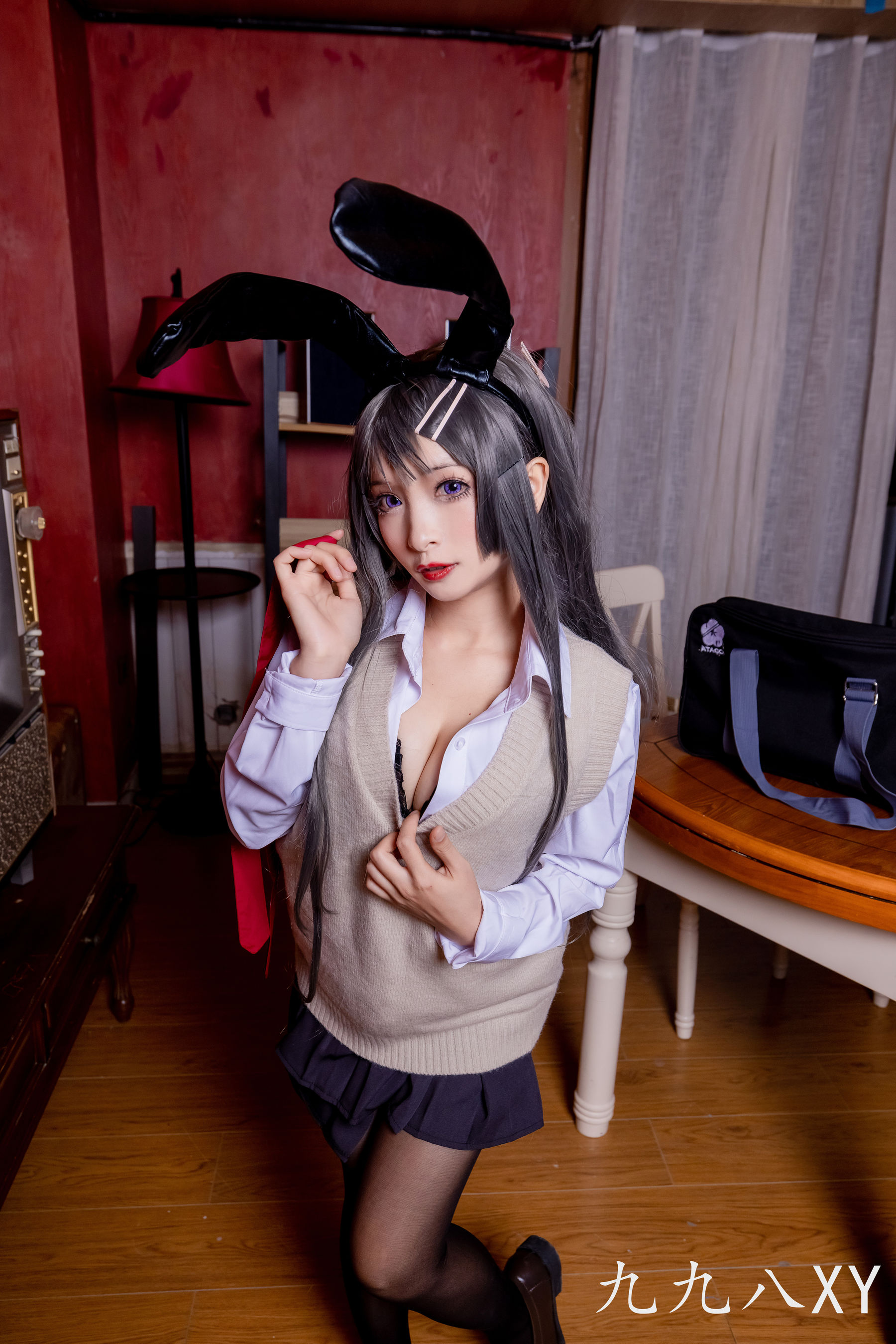 [福利COS] 动漫博主九九八XY - 麻衣学姐