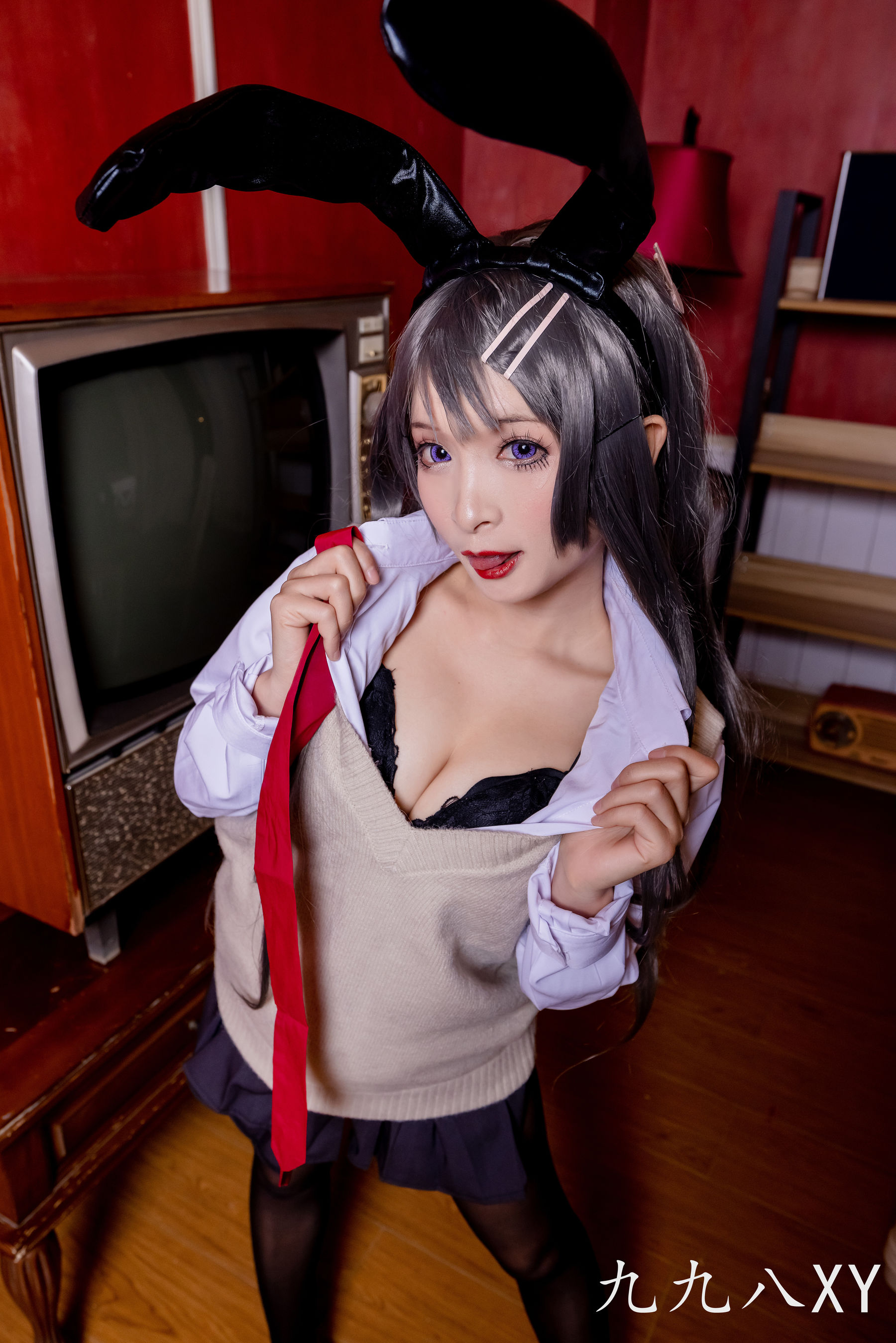 [福利COS] 动漫博主九九八XY - 麻衣学姐