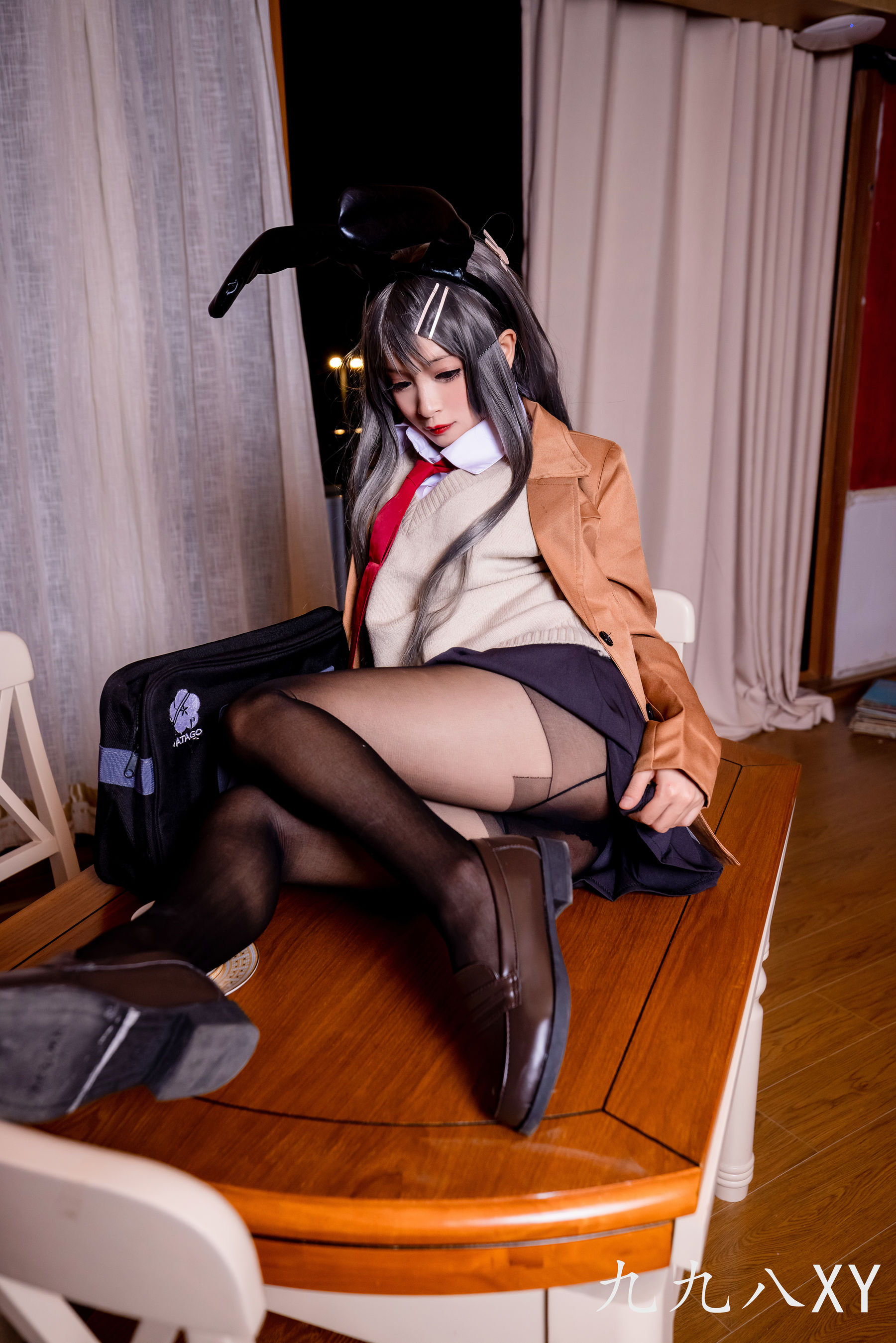 [福利COS] 动漫博主九九八XY - 麻衣学姐